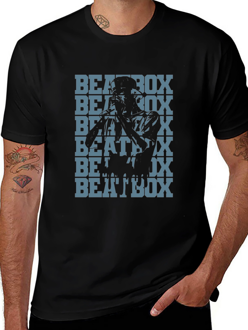 Beatbox Graphic T-Shirt - Cool Urban Style
