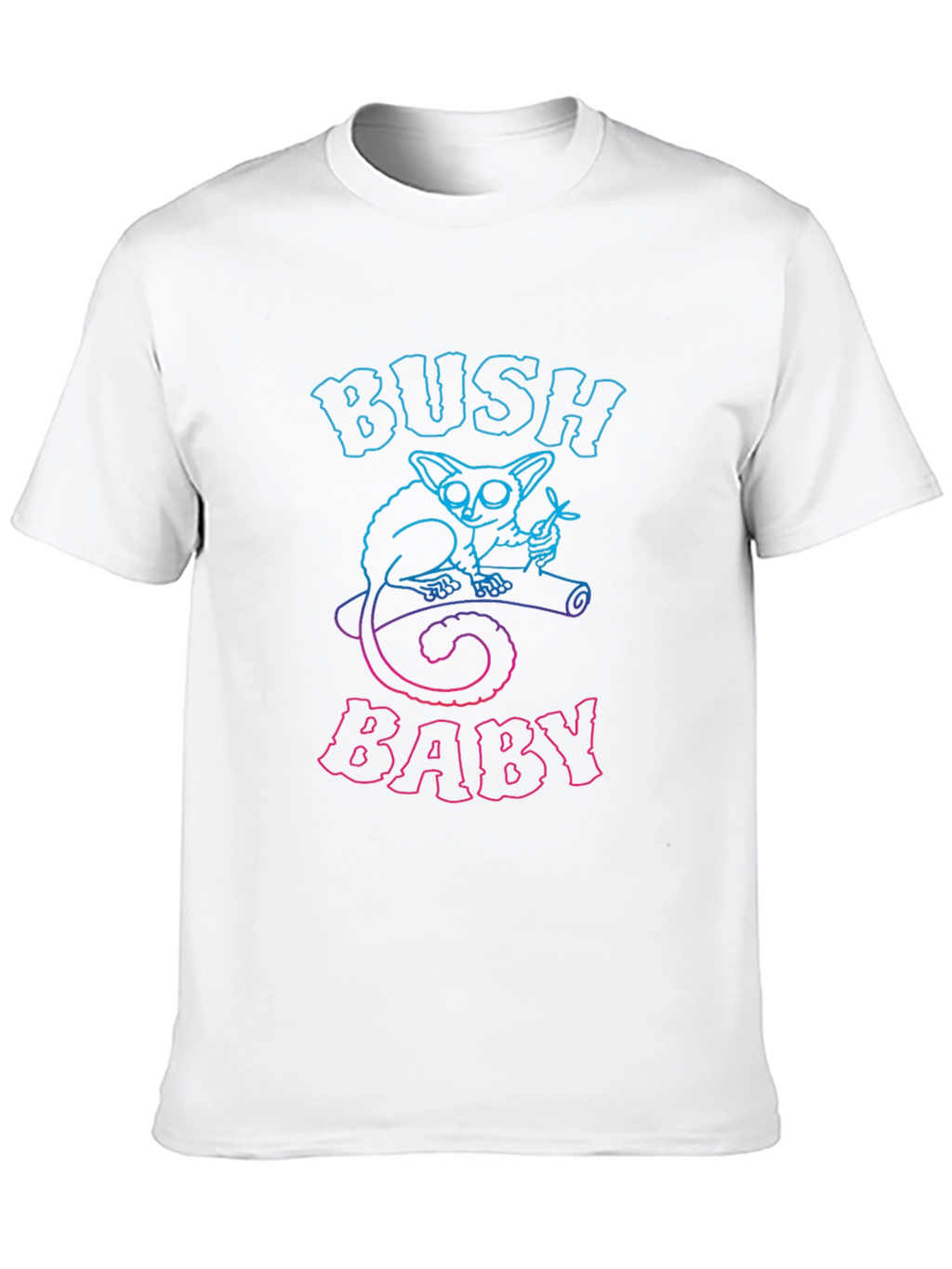 Bush Baby Graphic Tee - Novelty Animal T-Shirt