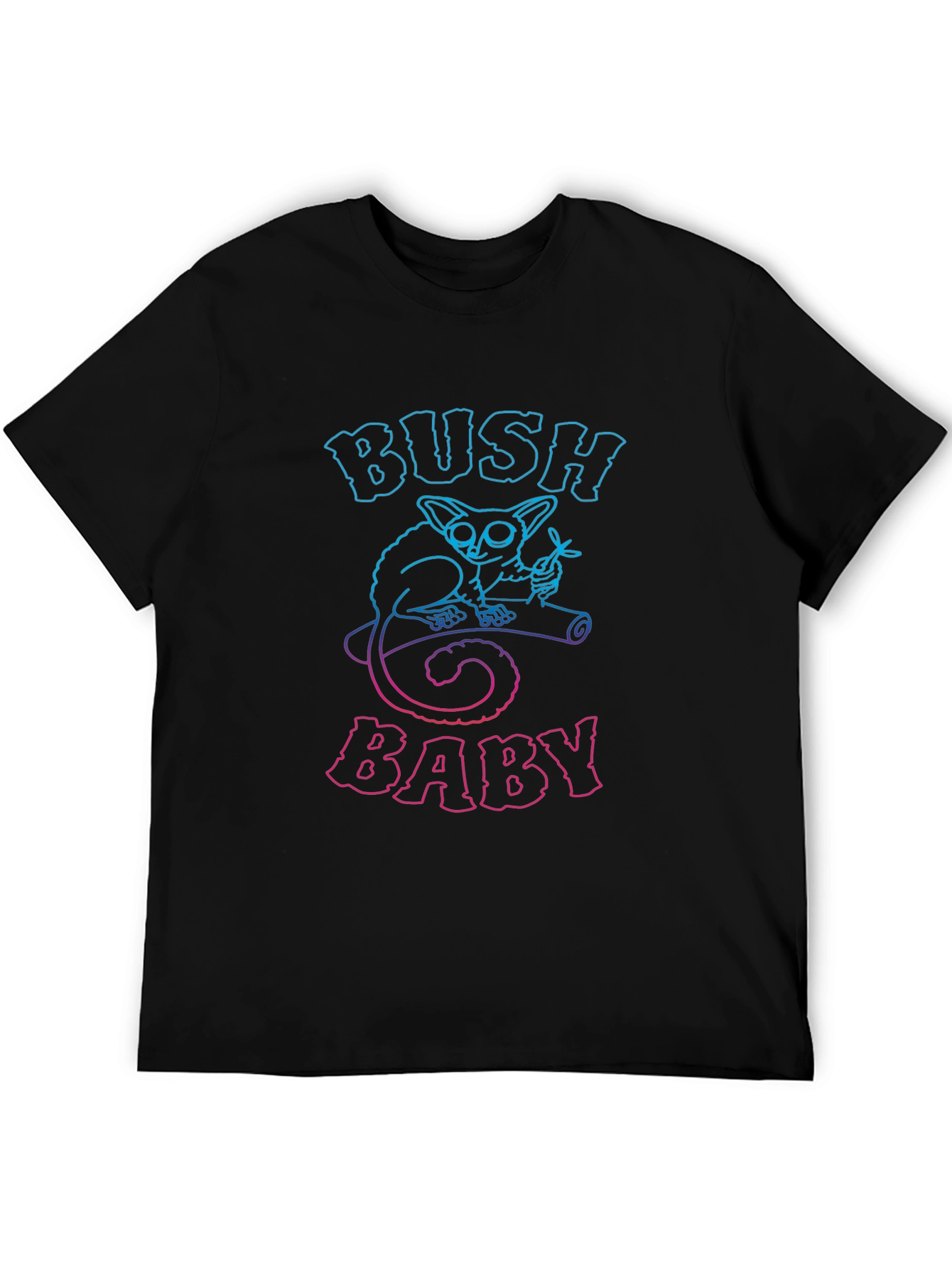 Bush Baby Graphic Tee - Novelty Animal T-Shirt