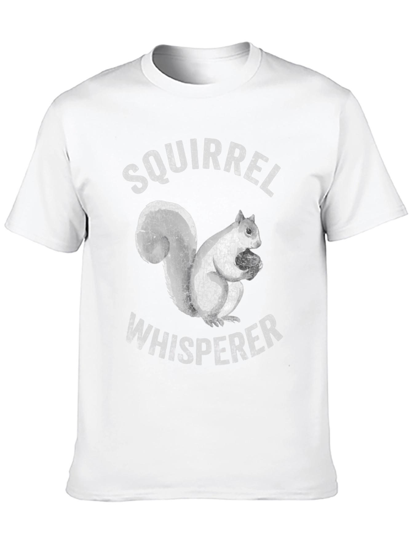 Squirrel Whisperer Graphic T-Shirt - Black