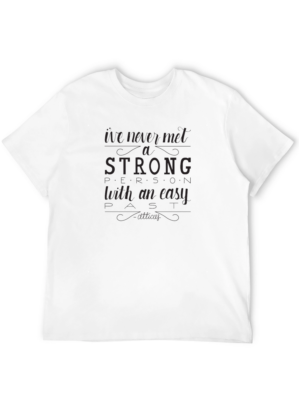 Strong Woman Black T-Shirt