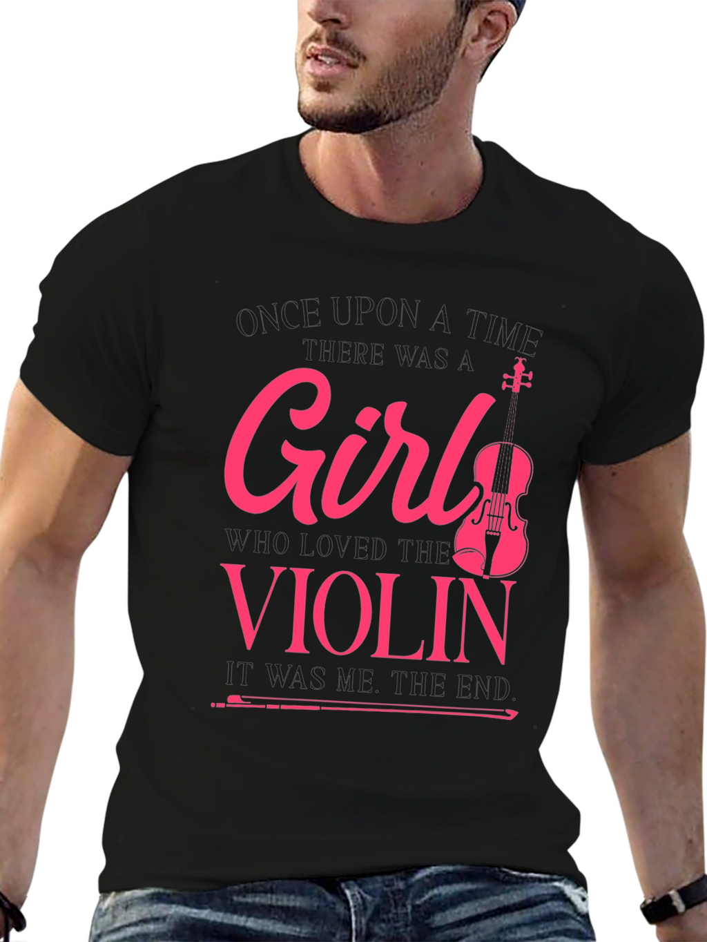 Girl Violin Lover T-Shirt - Music Gift