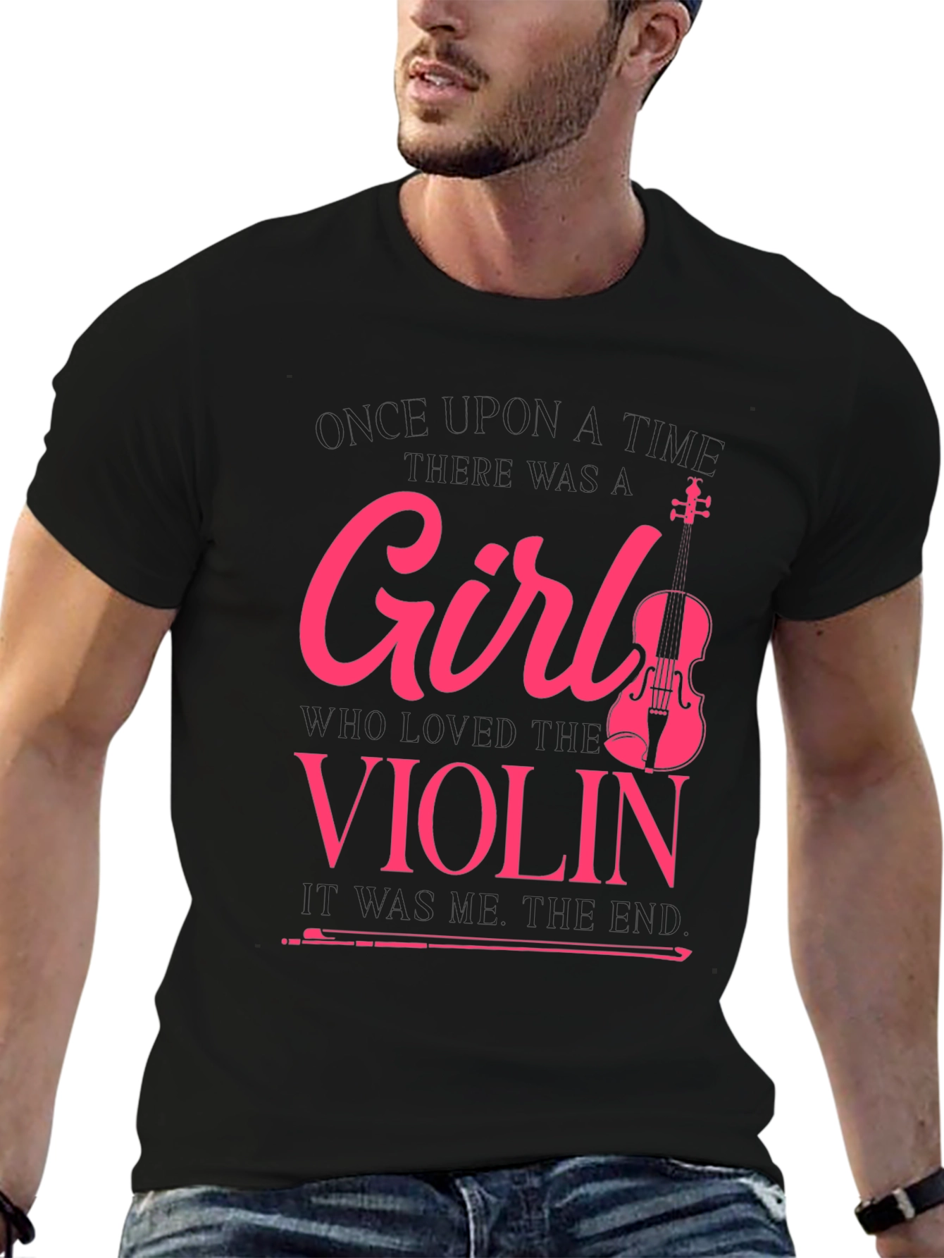 Girl Violin Lover T-Shirt - Music Gift
