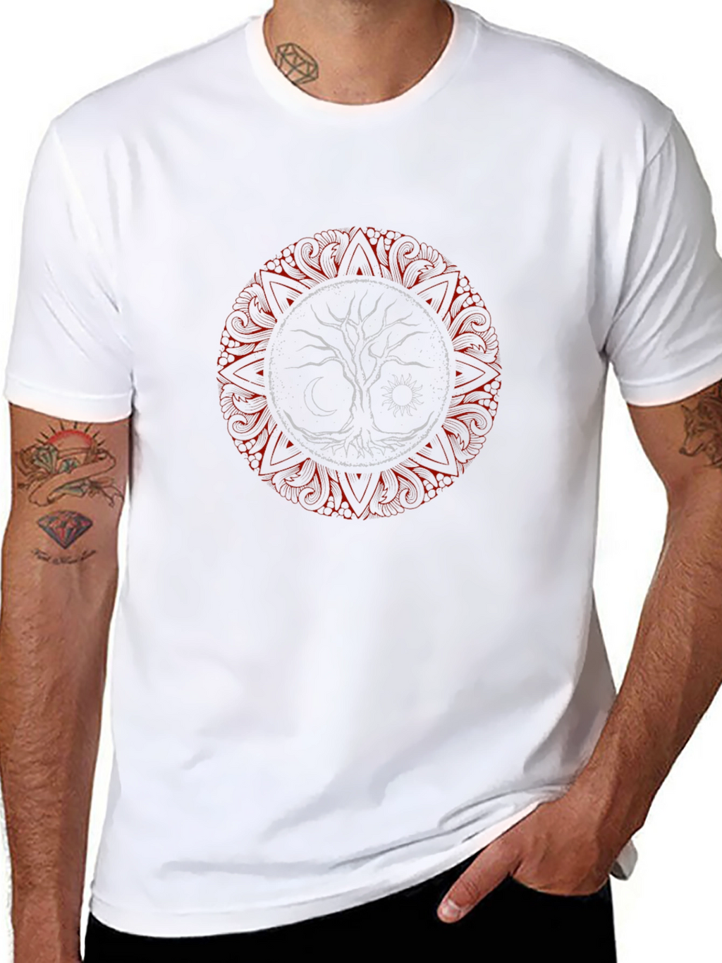 Tree of Life Graphic Tee - Black