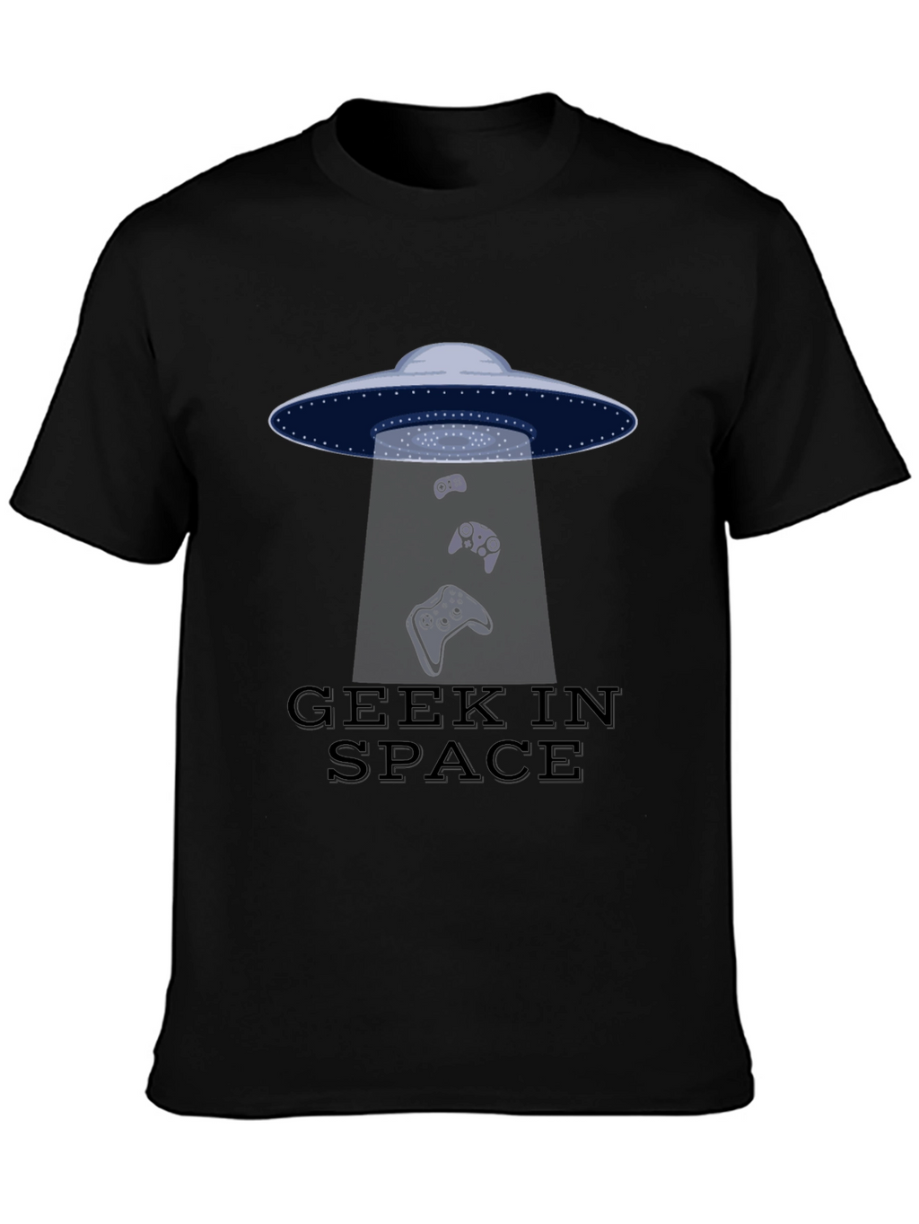 Geek in Space UFO Abduction T-Shirt
