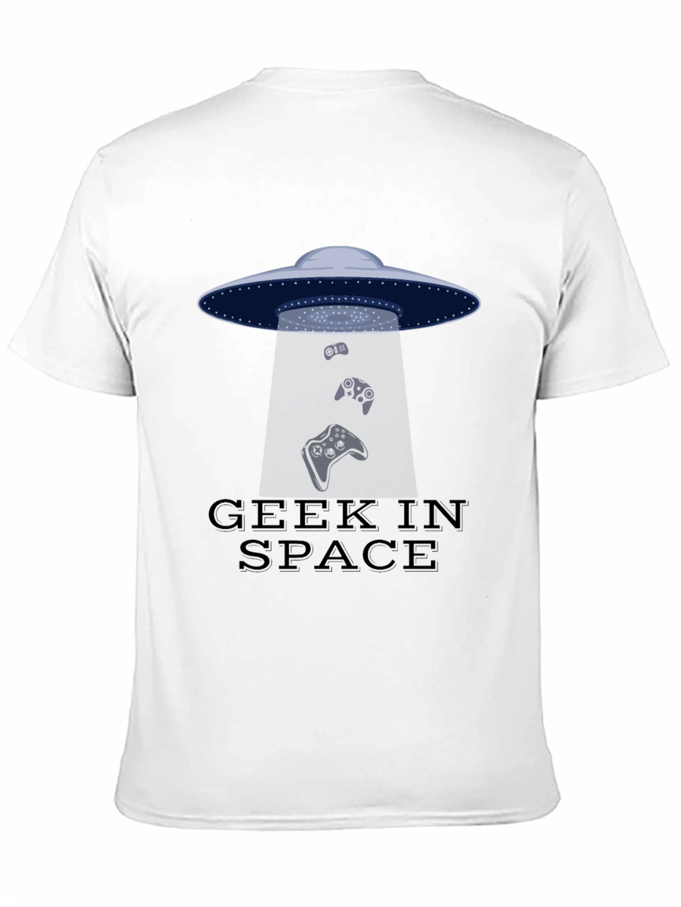 Geek in Space UFO Abduction T-Shirt