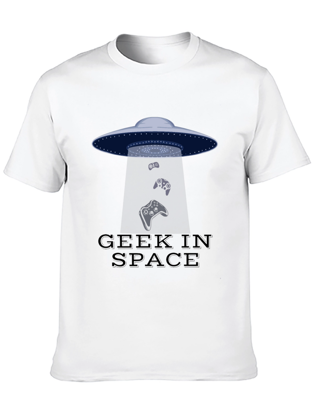 Geek in Space UFO Abduction T-Shirt