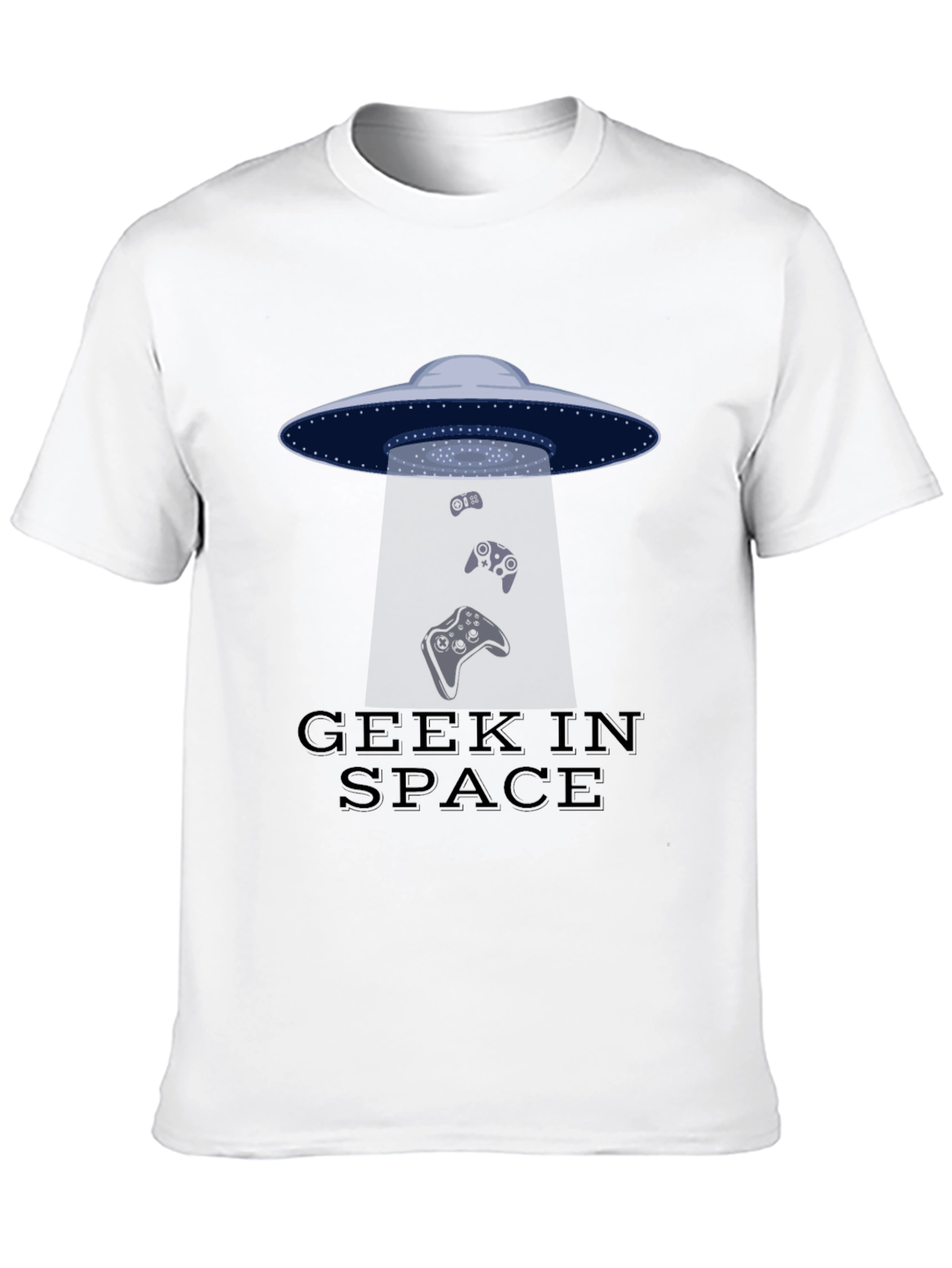 Geek in Space UFO Abduction T-Shirt