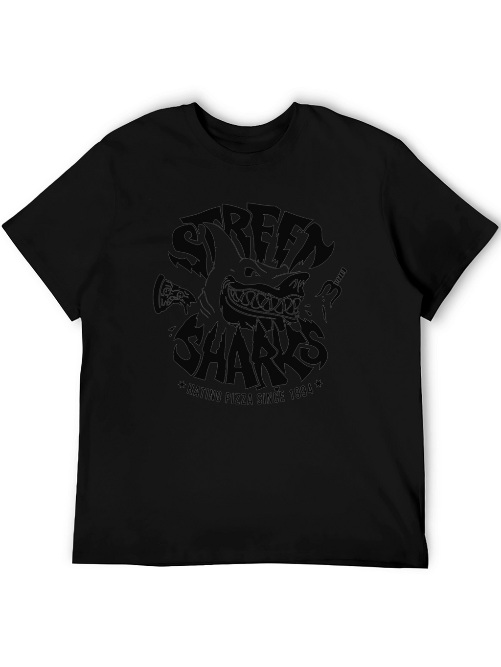 Street Sharks Hating Pizza Since 1994 Graphic T-Shirt
