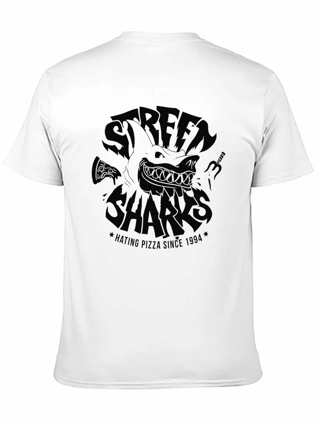 Street Sharks Hating Pizza Since 1994 Graphic T-Shirt