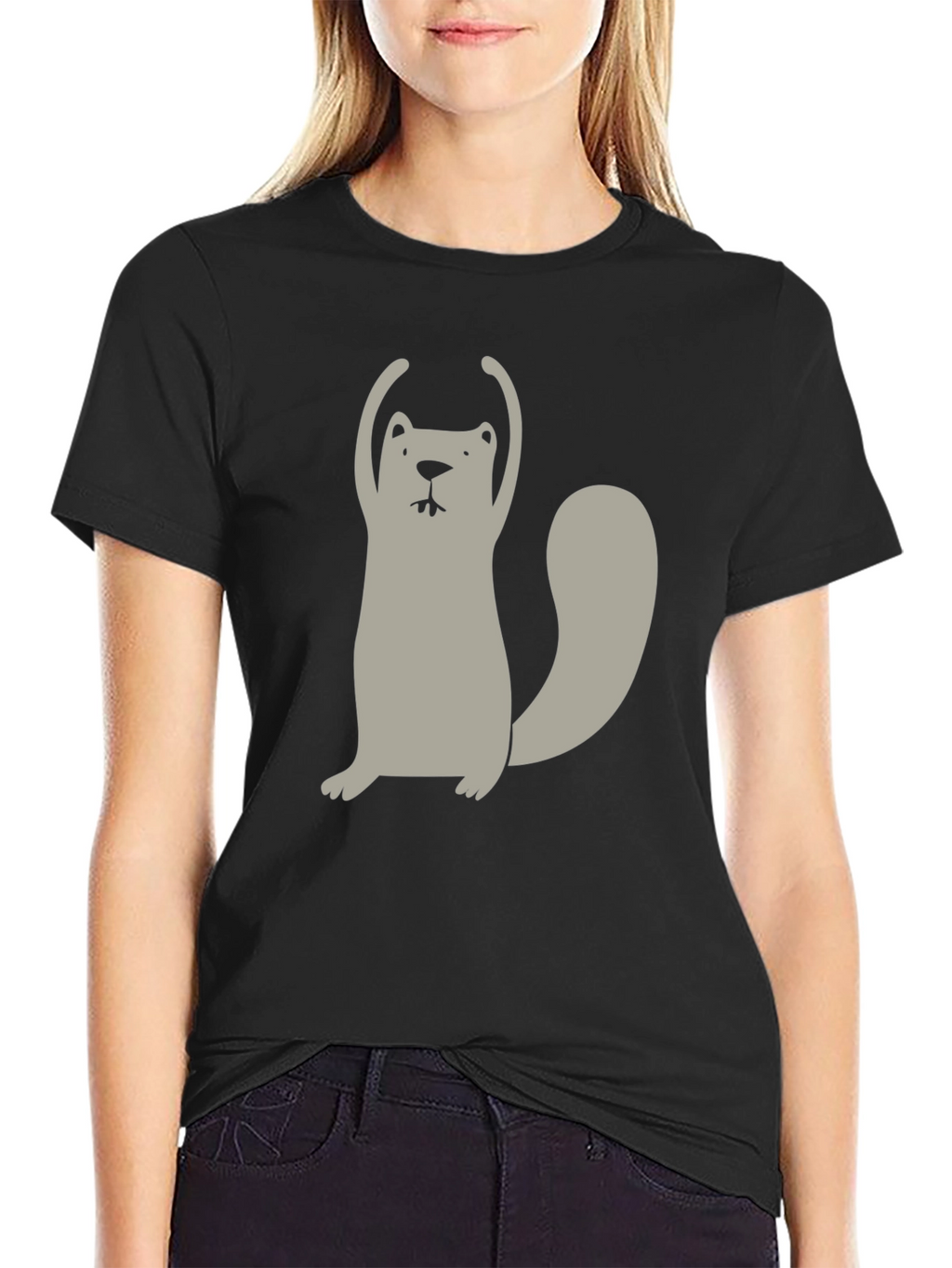 Funny Squirrel Graphic T-Shirt