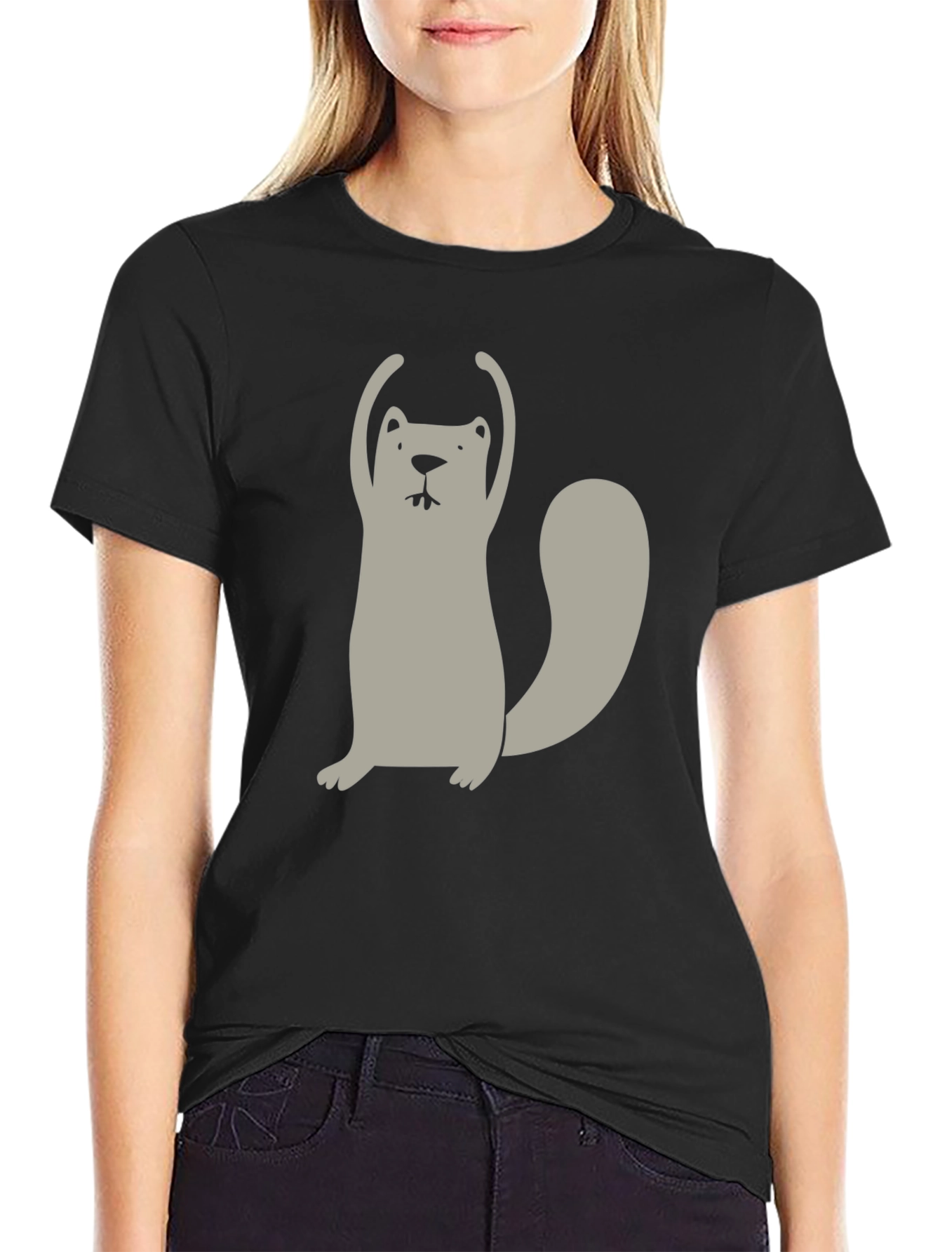 Funny Squirrel Graphic T-Shirt