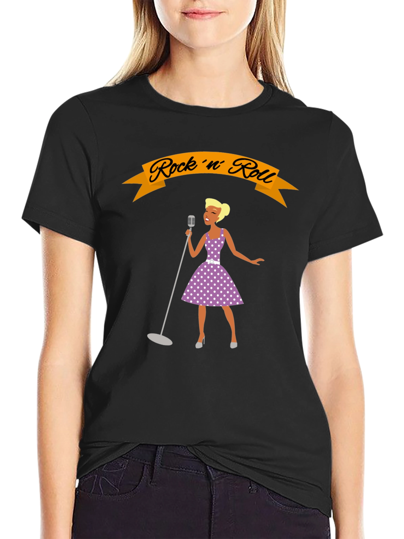 Rock n Roll Singer Graphic T-Shirt