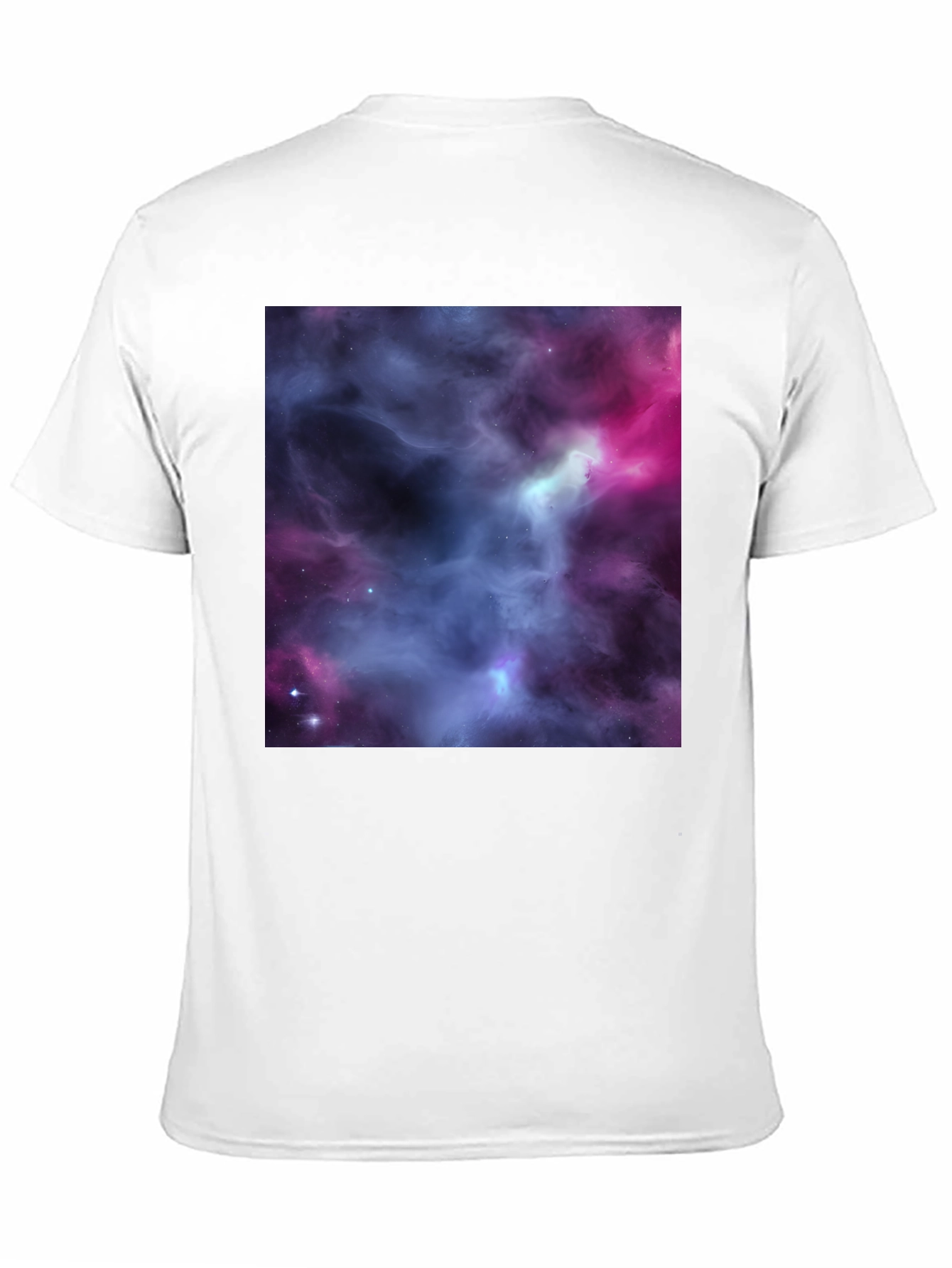 Nebula Print Black T-Shirt