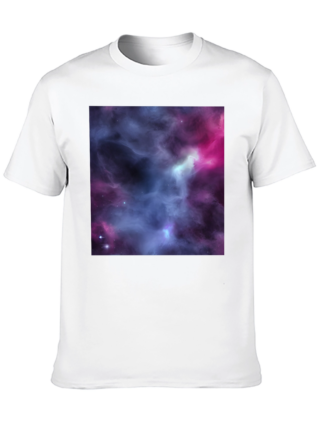 Nebula Print Black T-Shirt