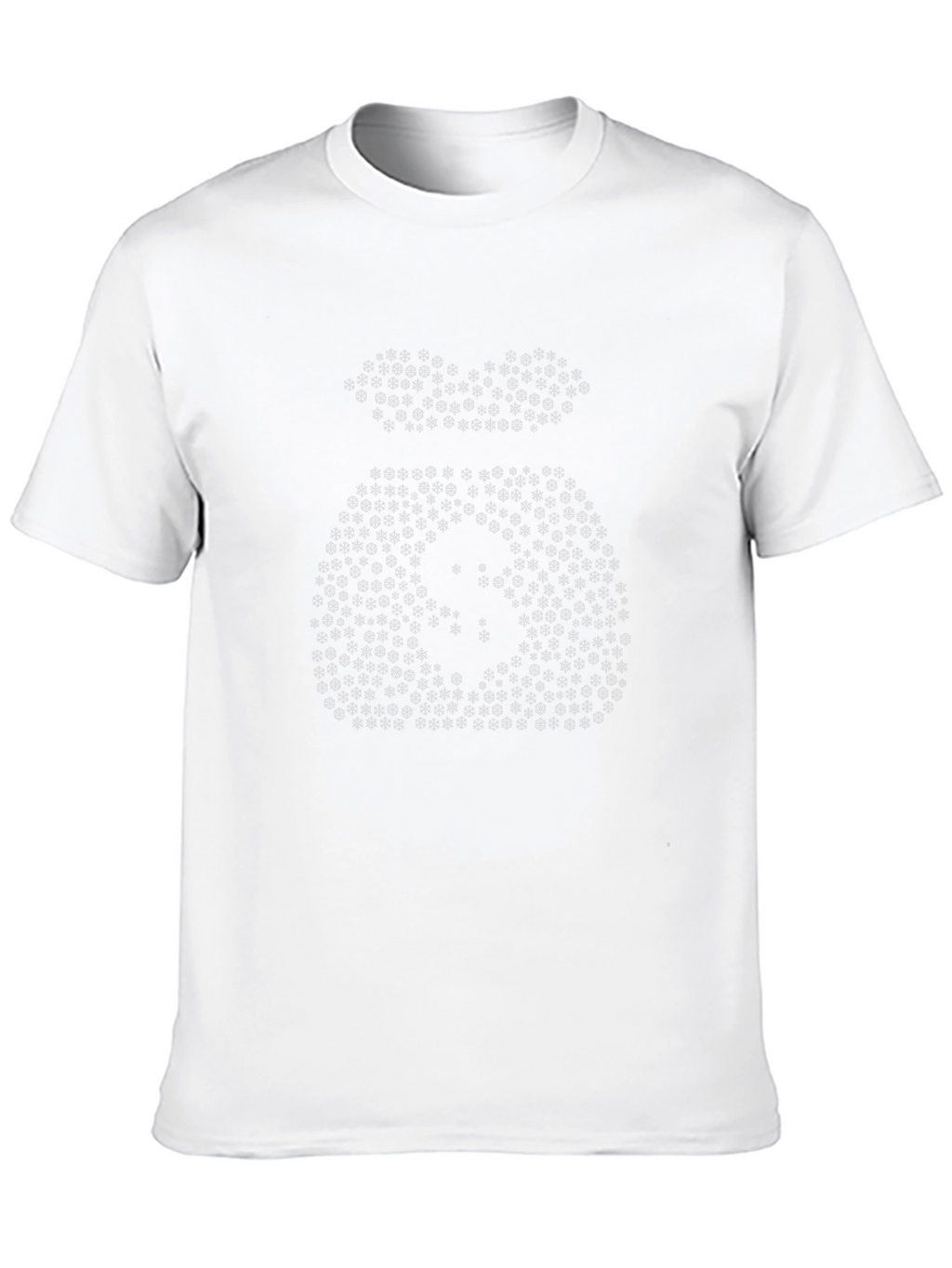 Money Bag Graphic Tee - Black Cotton Comfort