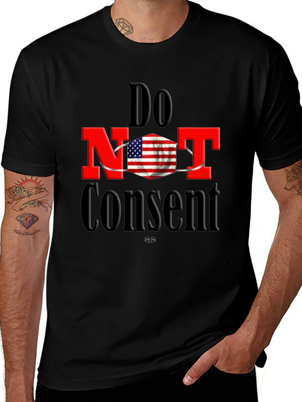 Do Not Consent Patriotic T-Shirt