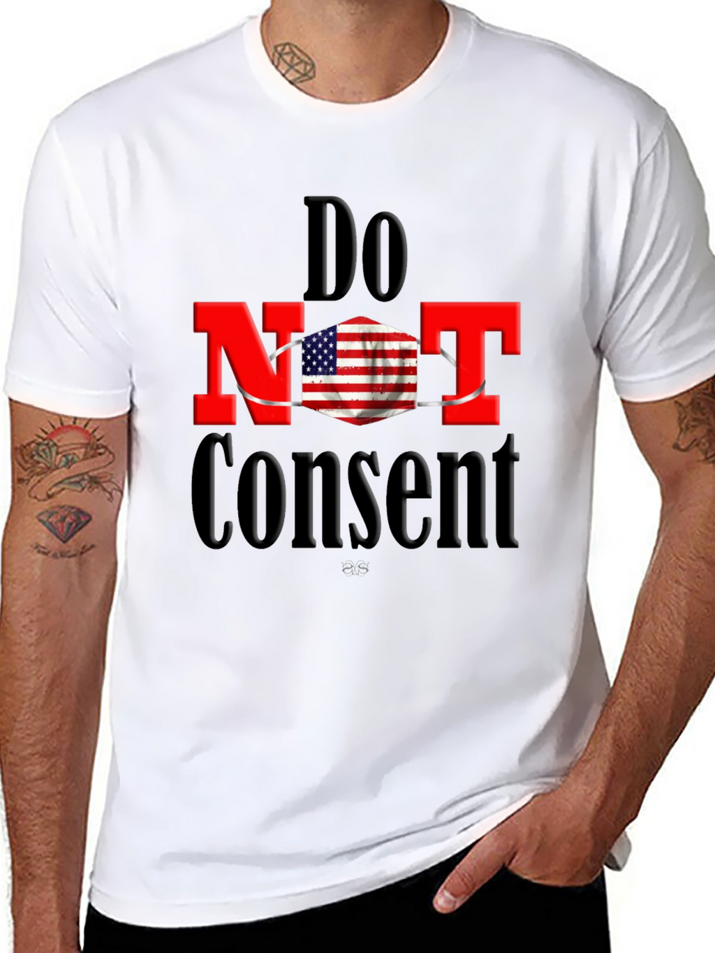 Do Not Consent Patriotic T-Shirt