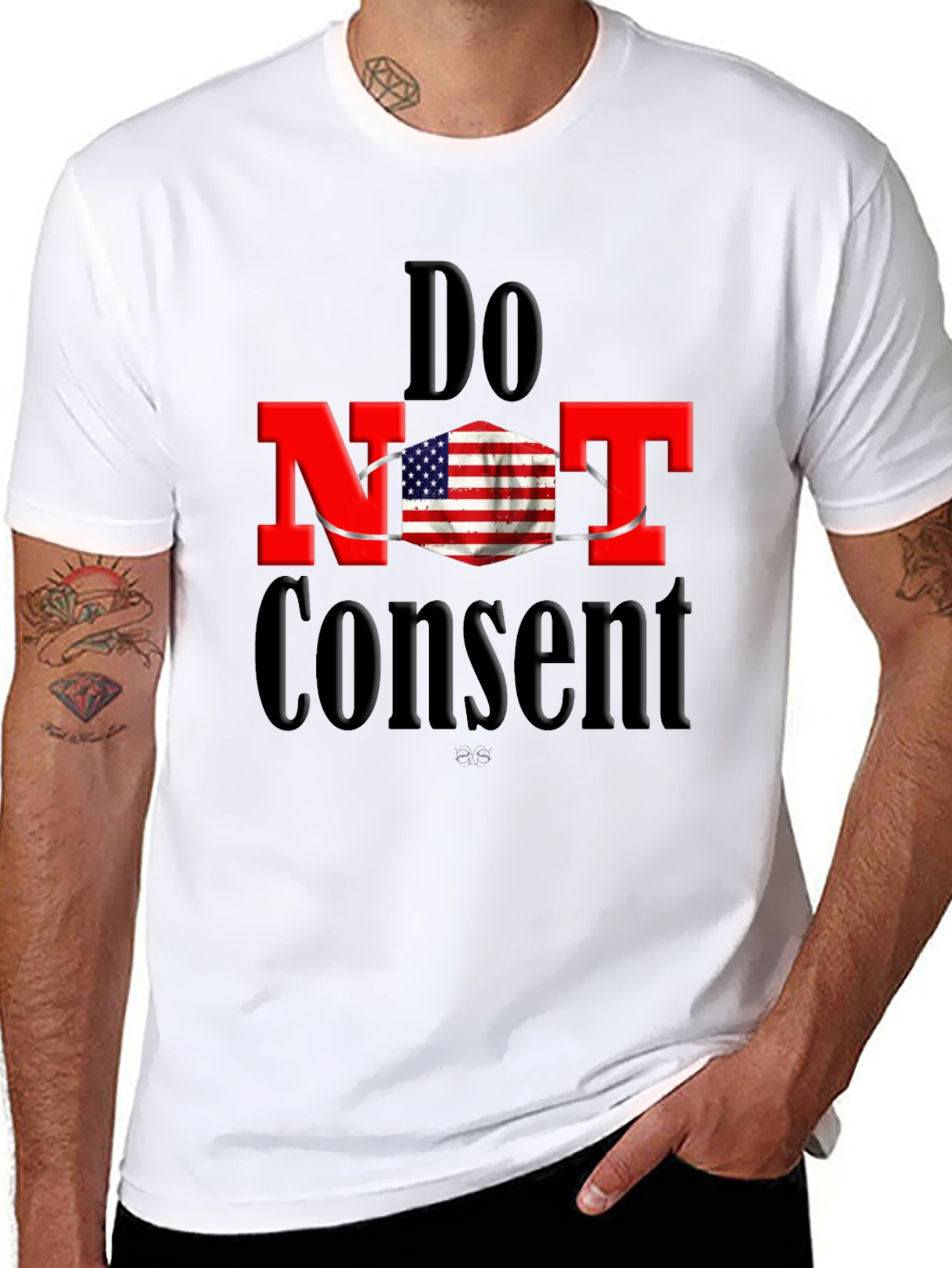Do Not Consent Patriotic T-Shirt