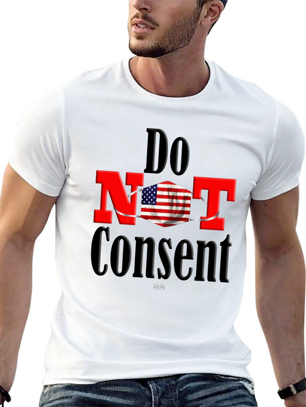 Do Not Consent Patriotic T-Shirt