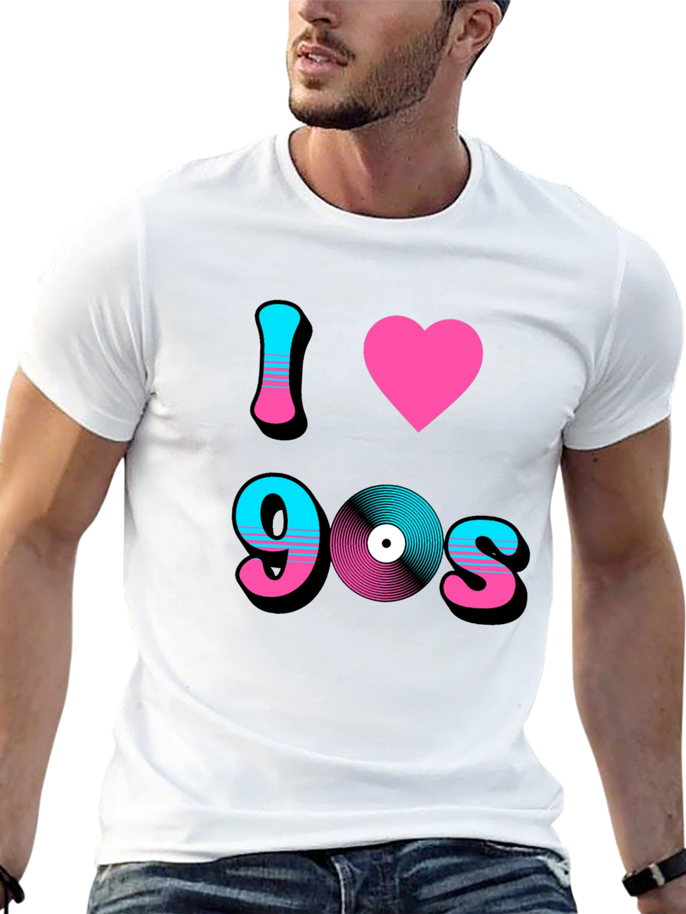 I Love 90s Retro T-Shirt
