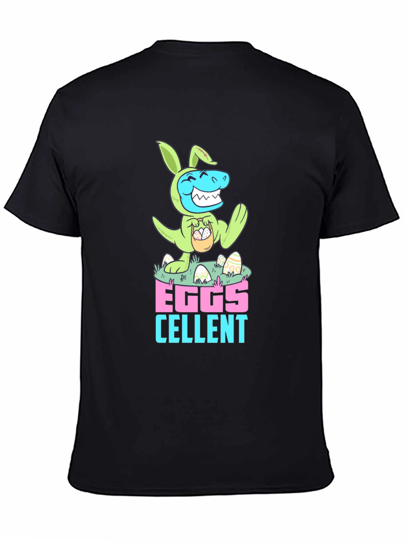 Eggs-cellent Easter Dino Bunny T-Shirt