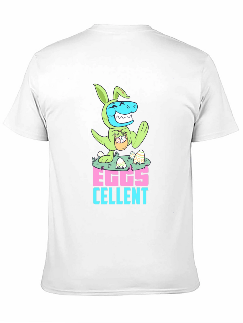 Eggs-cellent Easter Dino Bunny T-Shirt