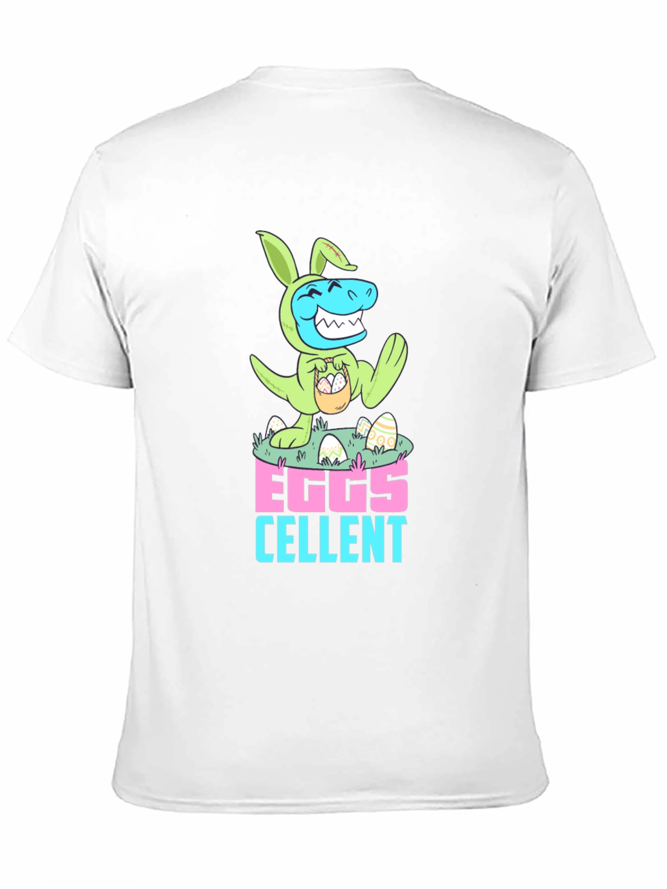 Eggs-cellent Easter Dino Bunny T-Shirt