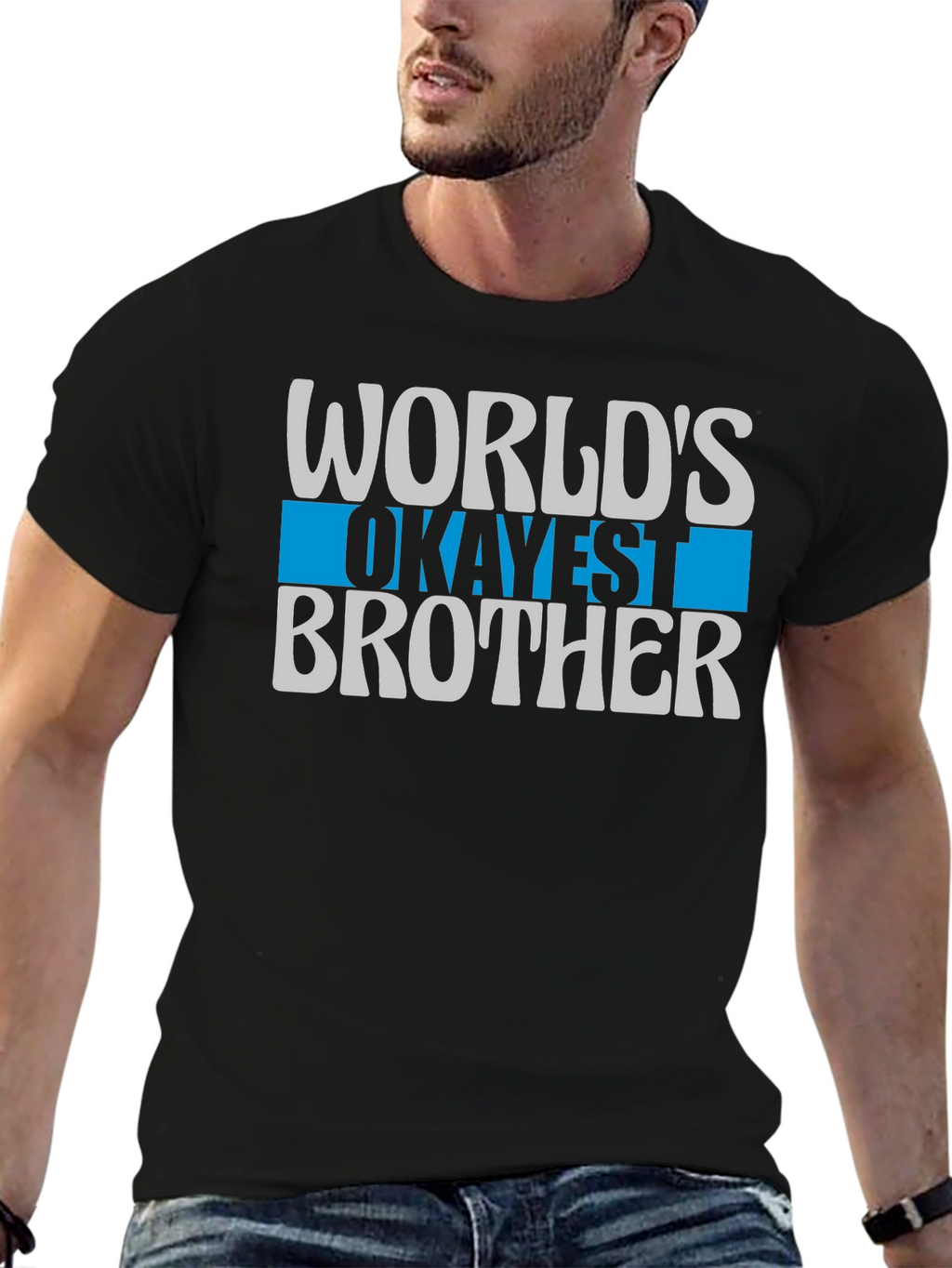 Worlds Okayest Brother T-Shirt
