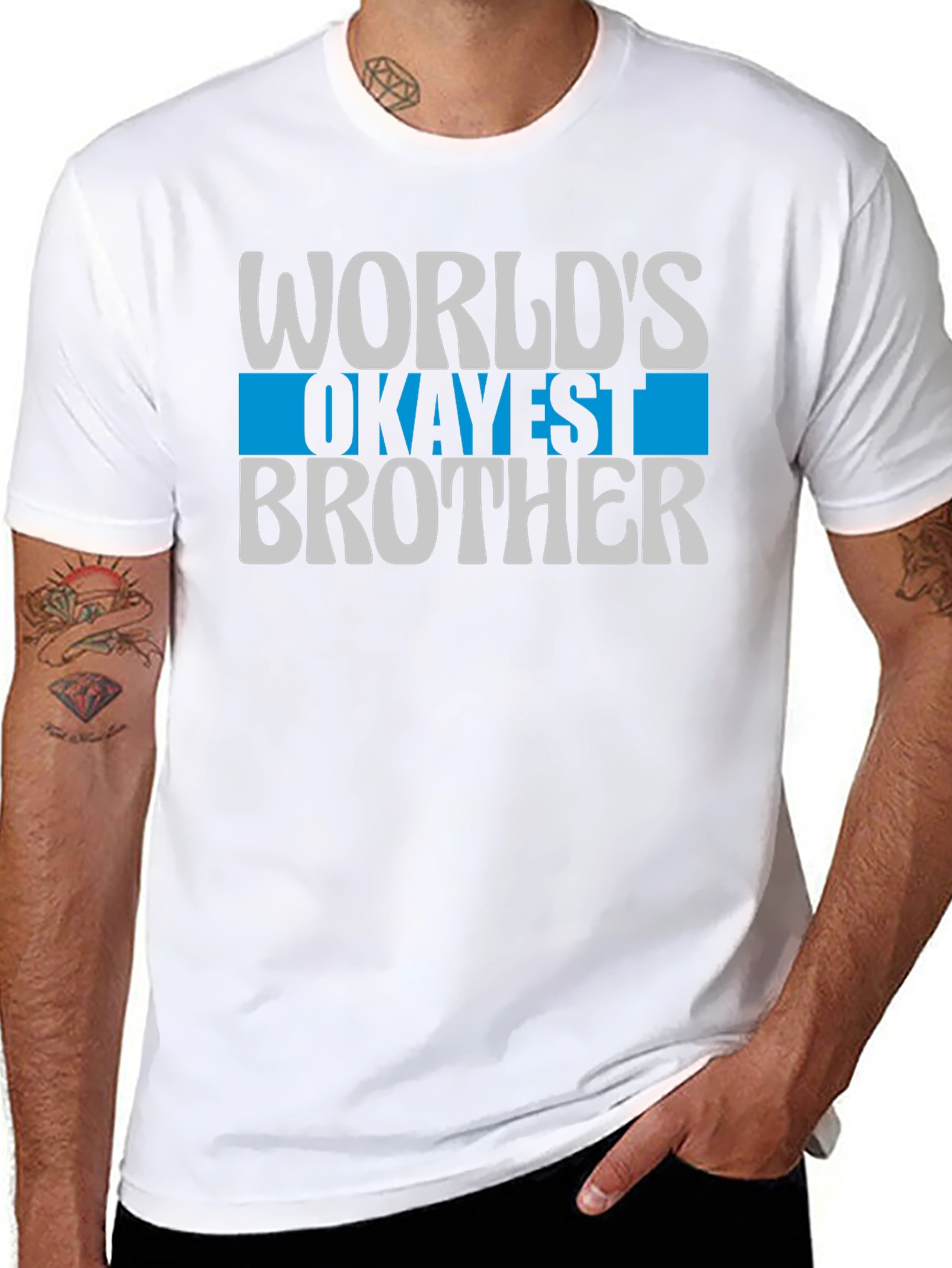 Worlds Okayest Brother T-Shirt