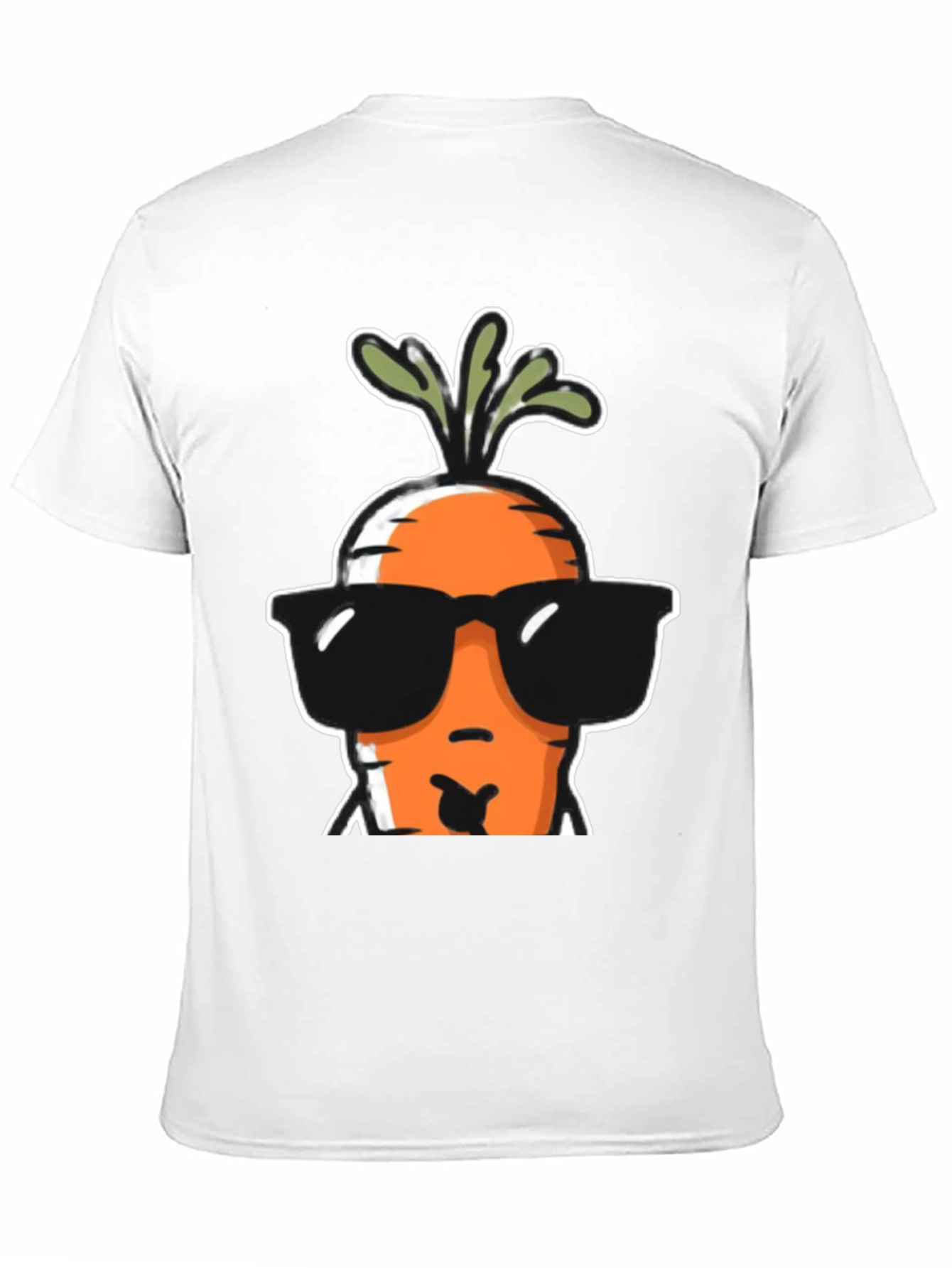 Cool Carrot Graphic Tee - Black