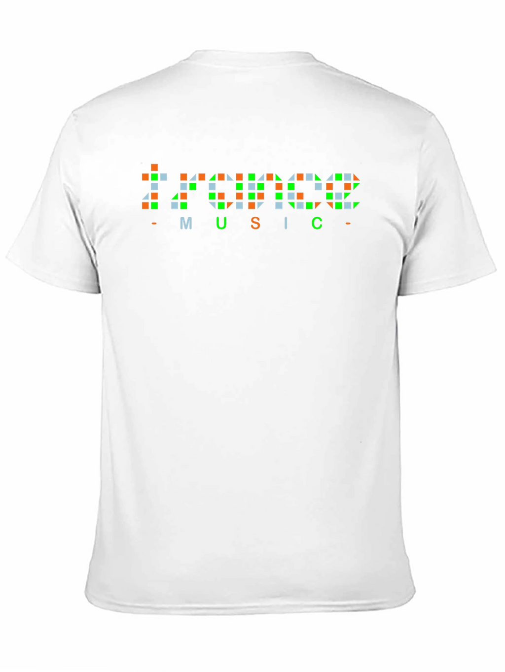 Trance Music T-Shirt - Pixelated Design