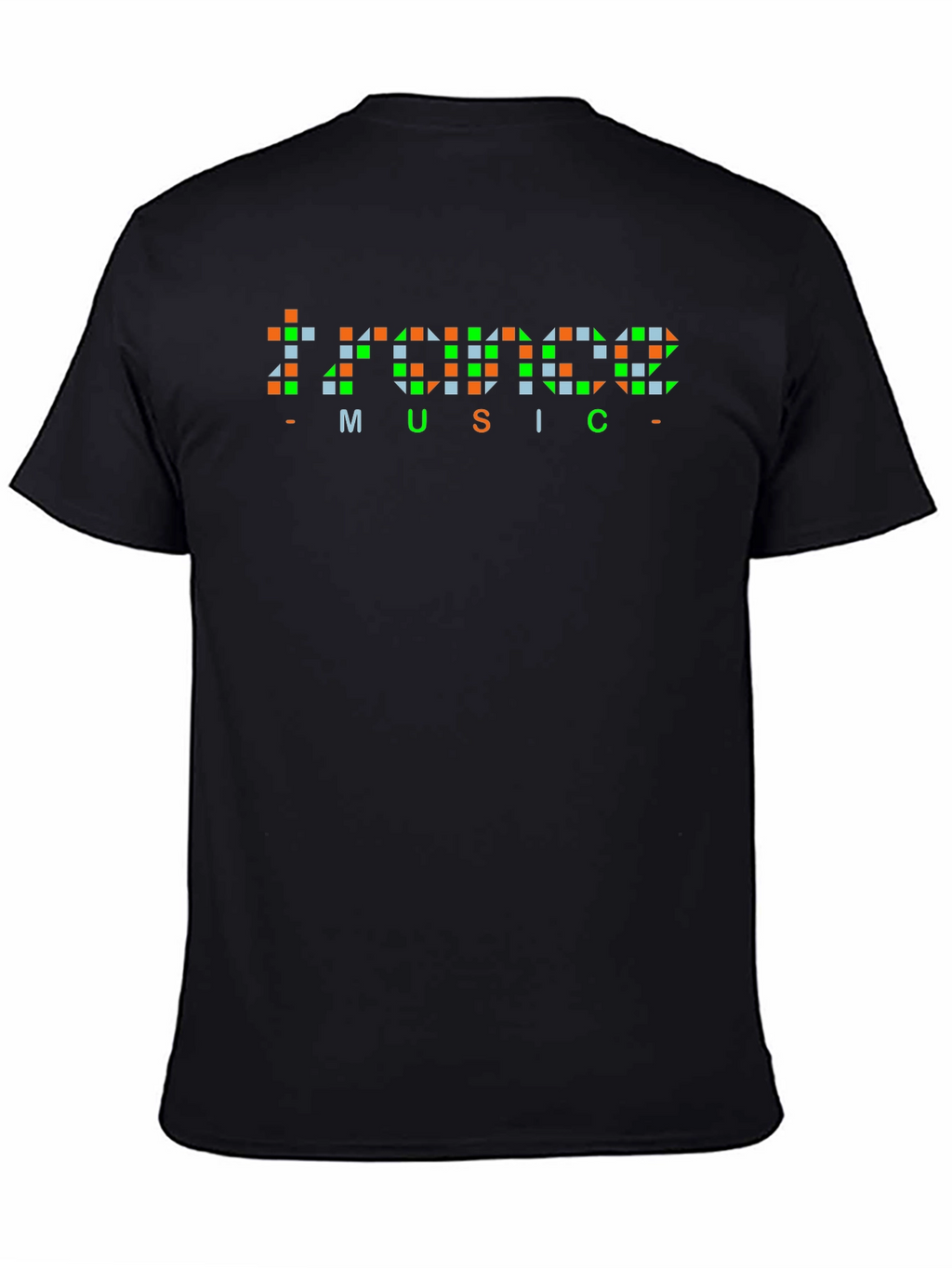 Trance Music T-Shirt - Pixelated Design