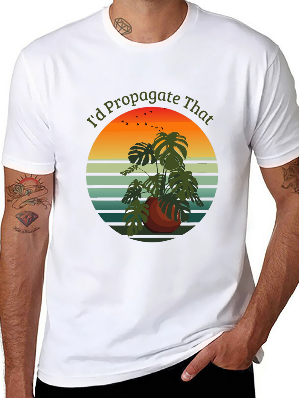 Id Propagate That T-Shirt - Plant Lover Tee
