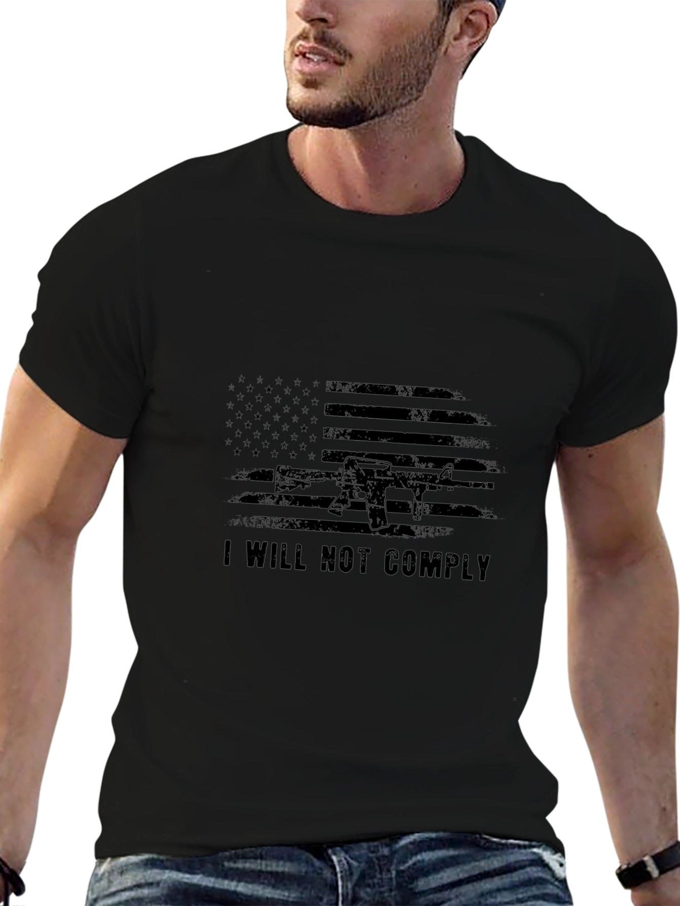 I Will Not Comply Patriotic T-Shirt