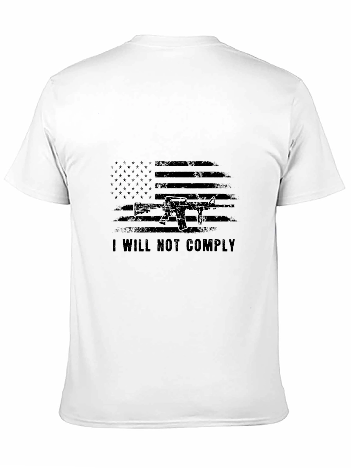 I Will Not Comply Patriotic T-Shirt