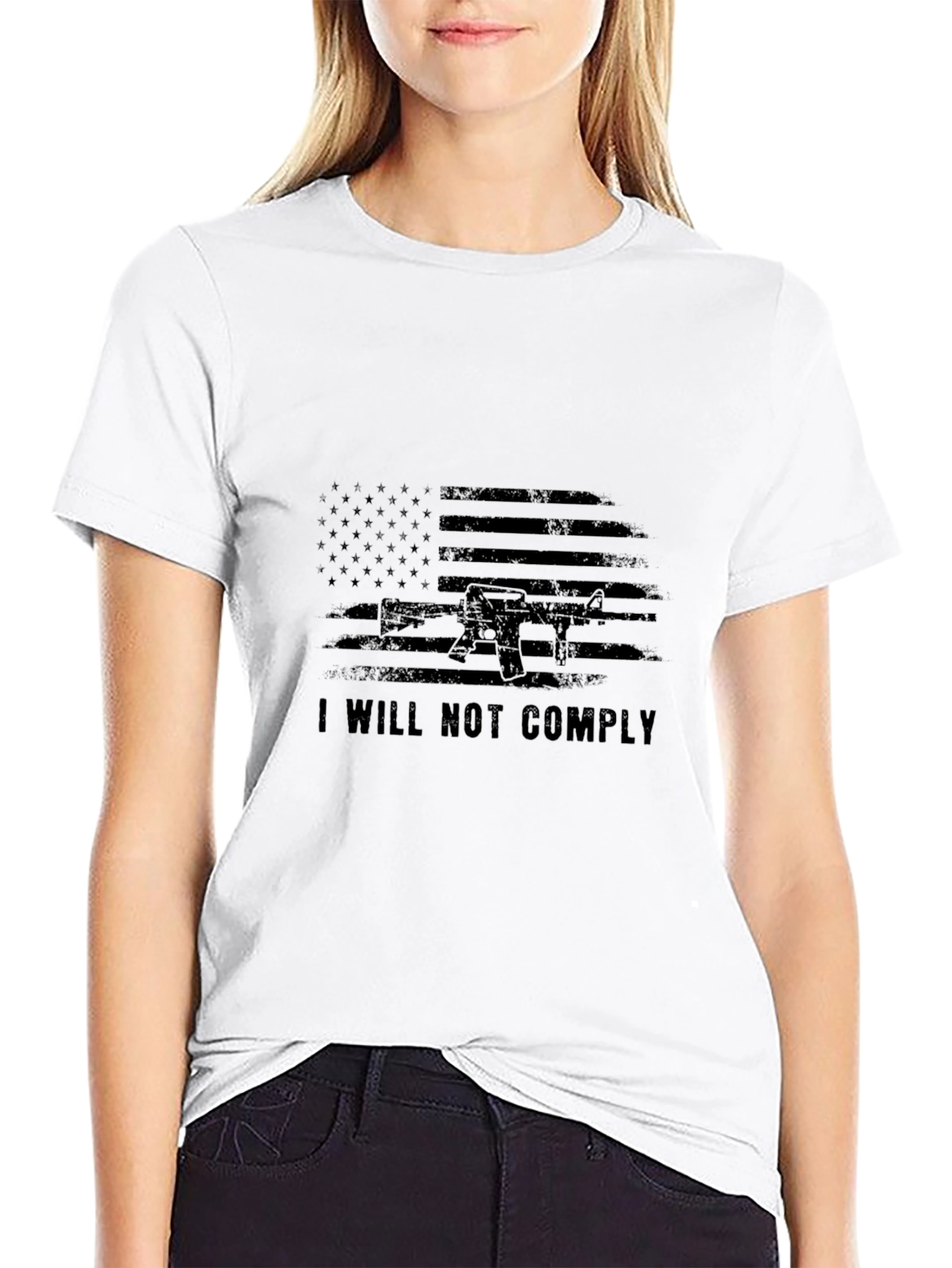 I Will Not Comply Patriotic T-Shirt