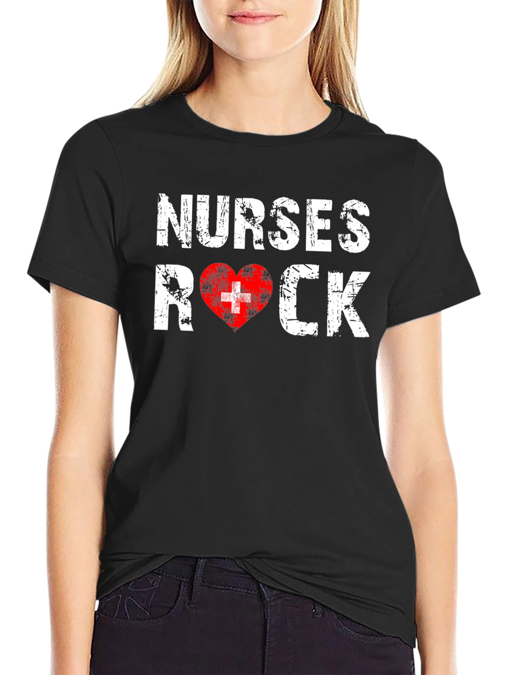 Nurses Rock Graphic T-Shirt - Stylish & Comfortable