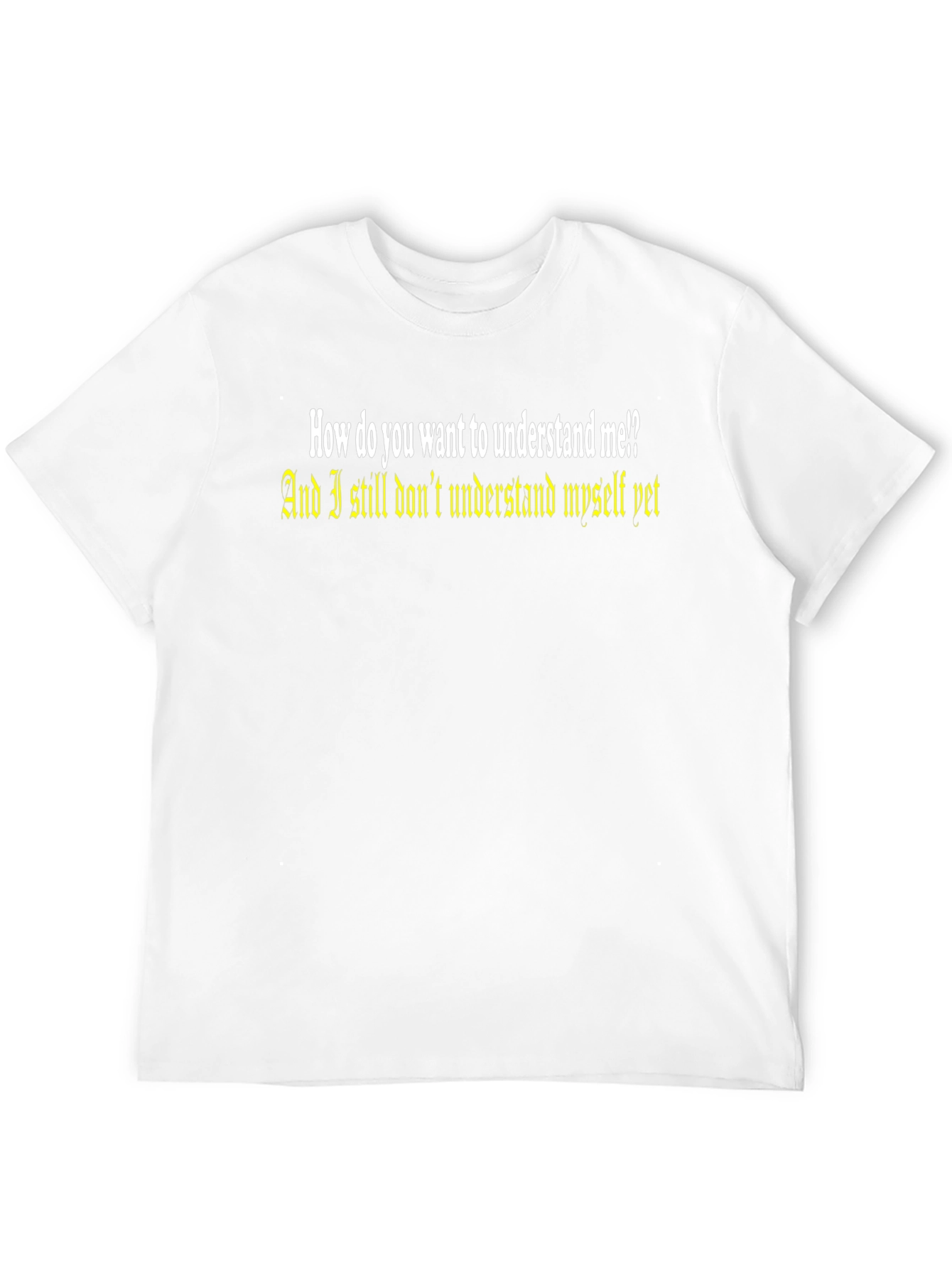 Mens Understand Me Graphic Tee