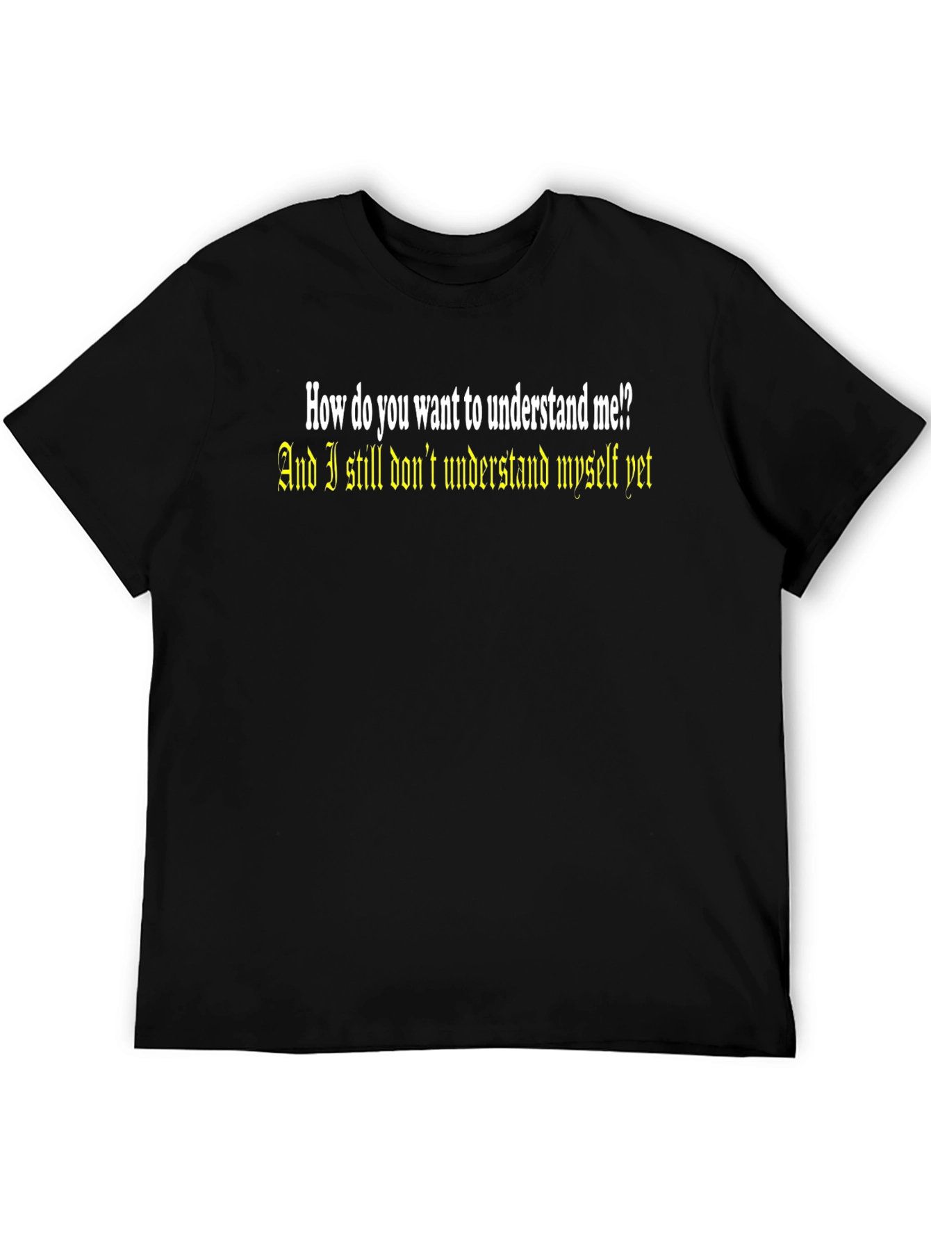 Mens Understand Me Graphic Tee