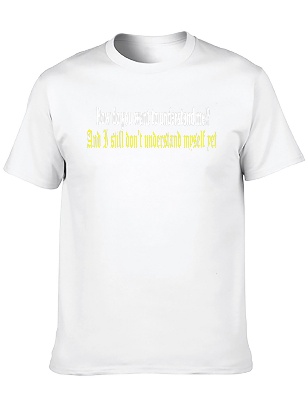Mens Understand Me Graphic Tee