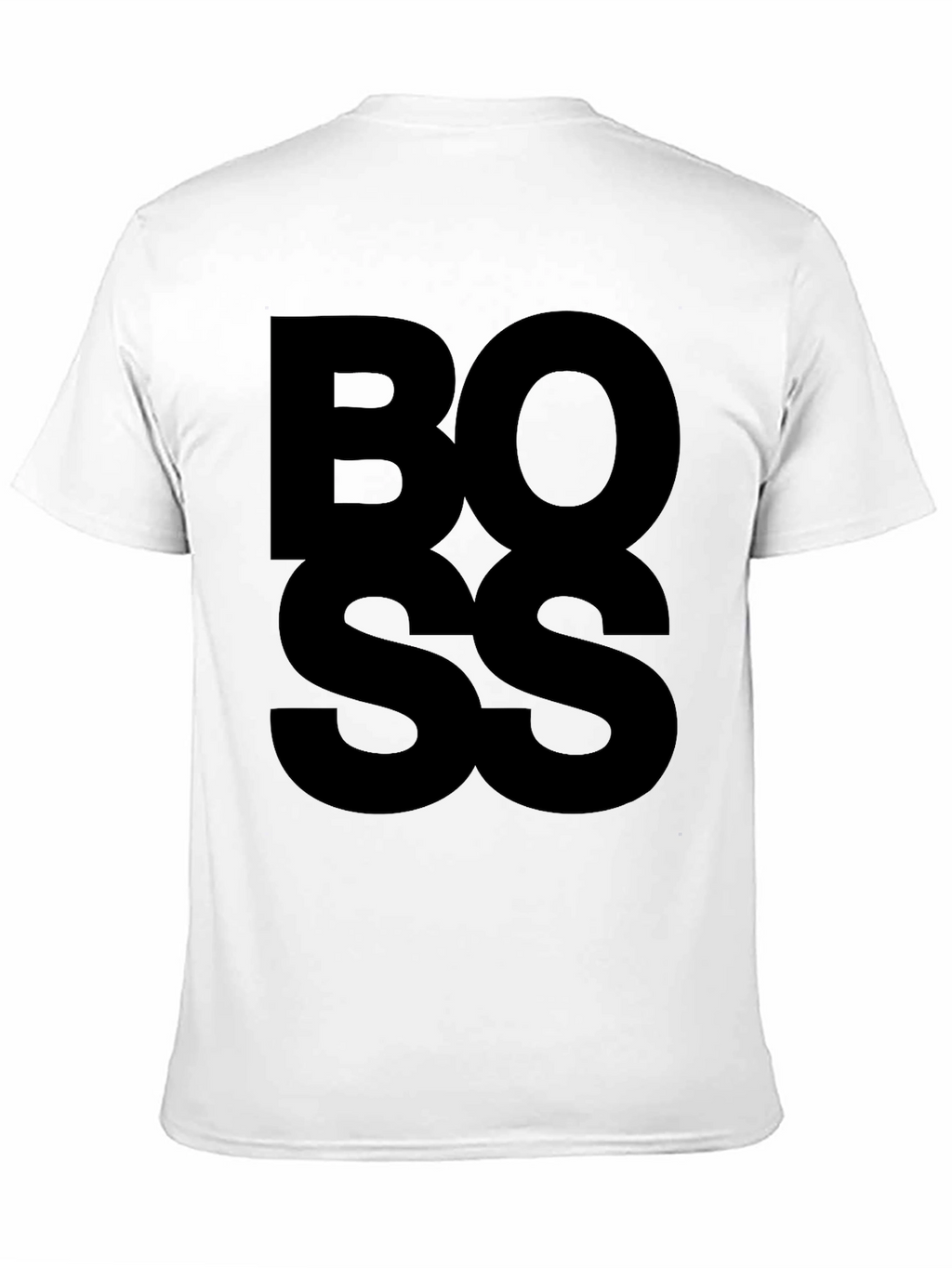 Bold BOSS Graphic Tee - Mens Black T-Shirt