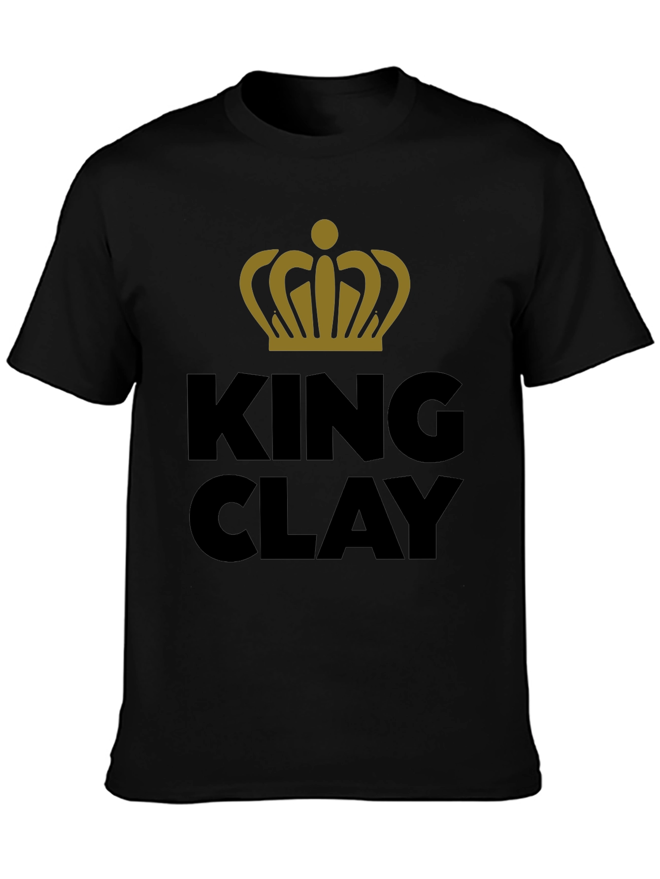 King Clay Graphic T-Shirt - Black