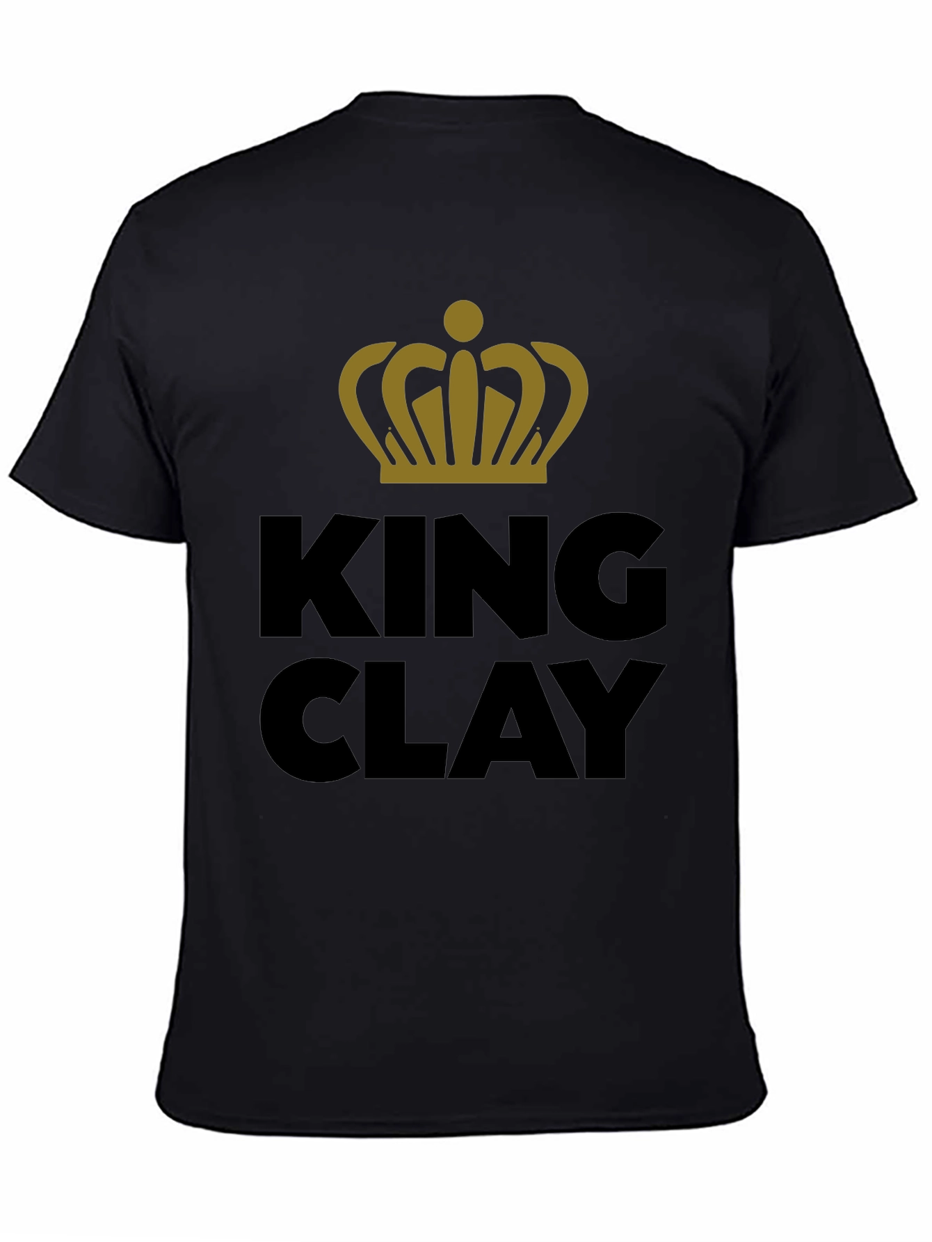 King Clay Graphic T-Shirt - Black