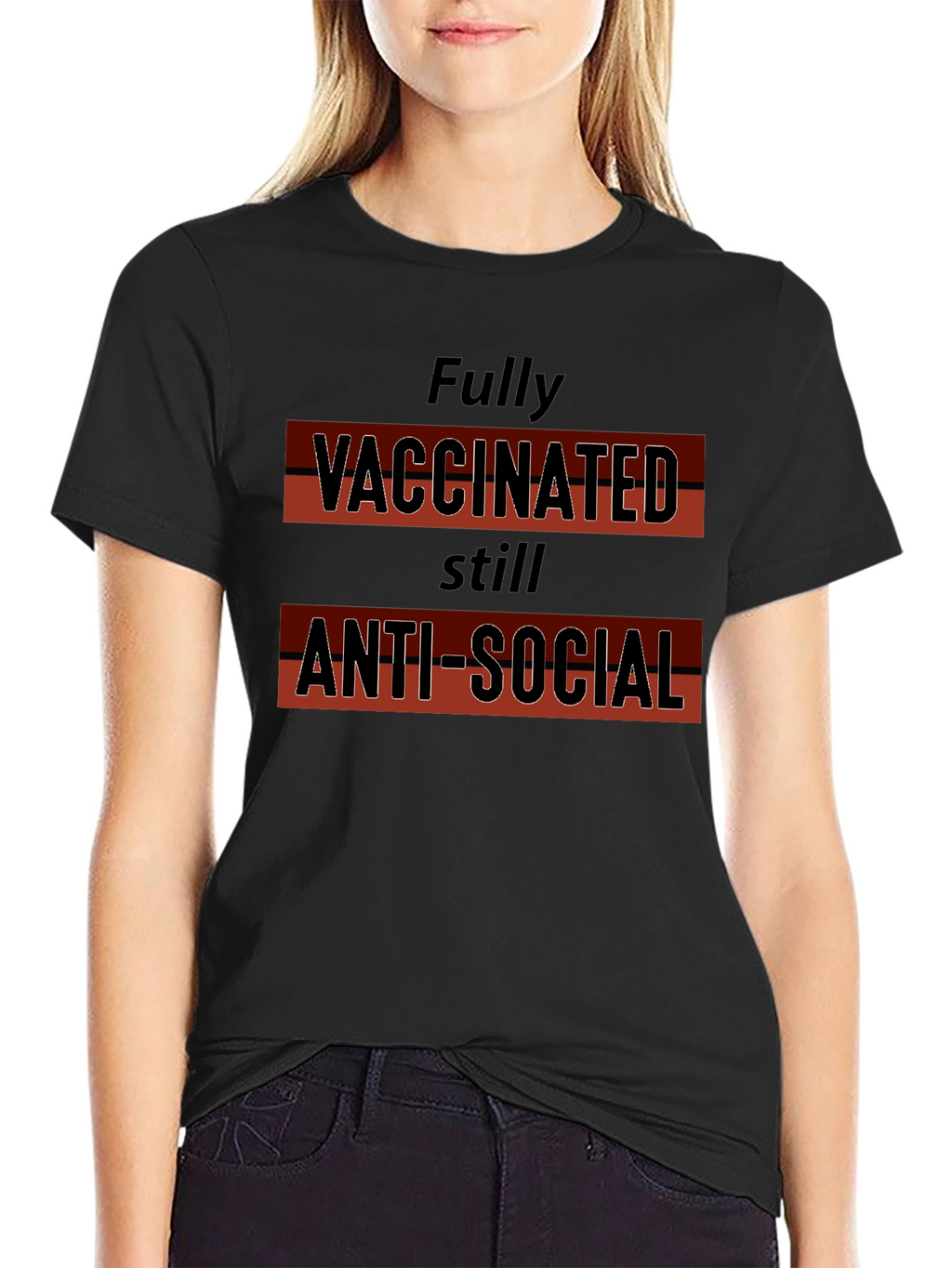 Vaccinated Anti-Social T-Shirt