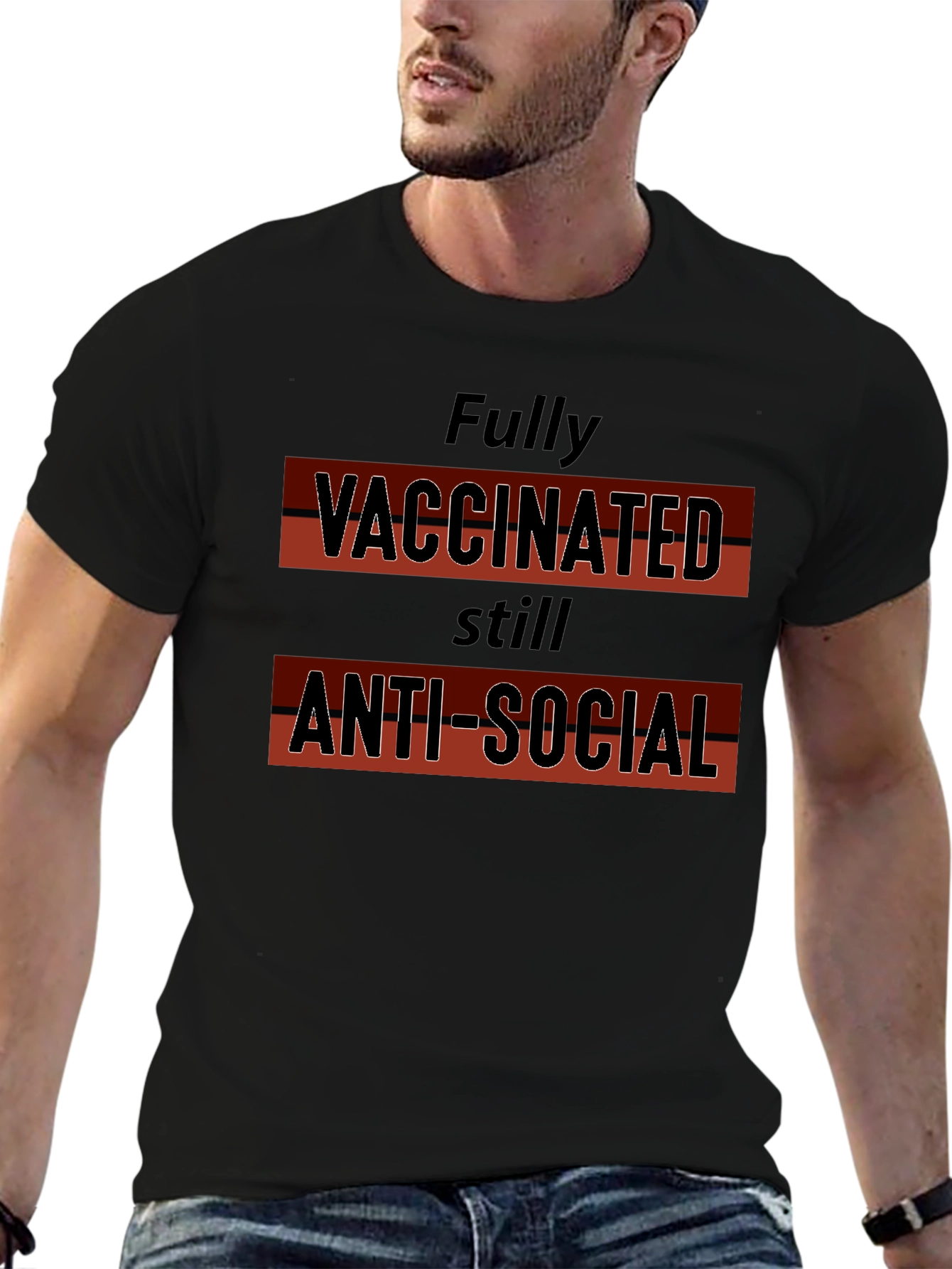 Vaccinated Anti-Social T-Shirt