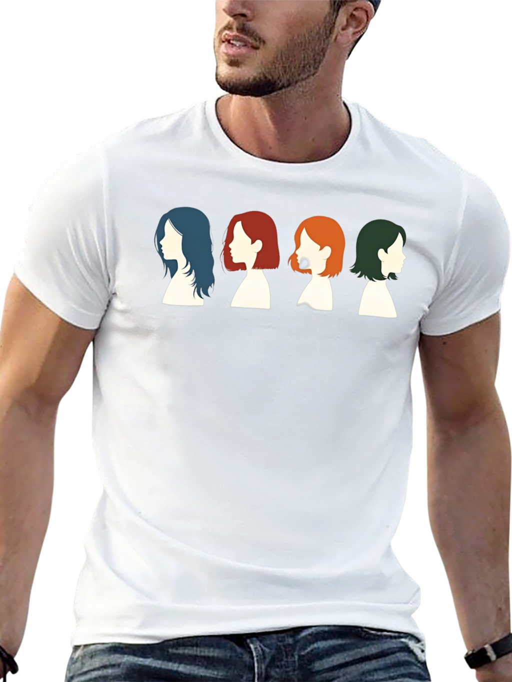 Silhouette Women Tee - Stylish Graphic T-Shirt