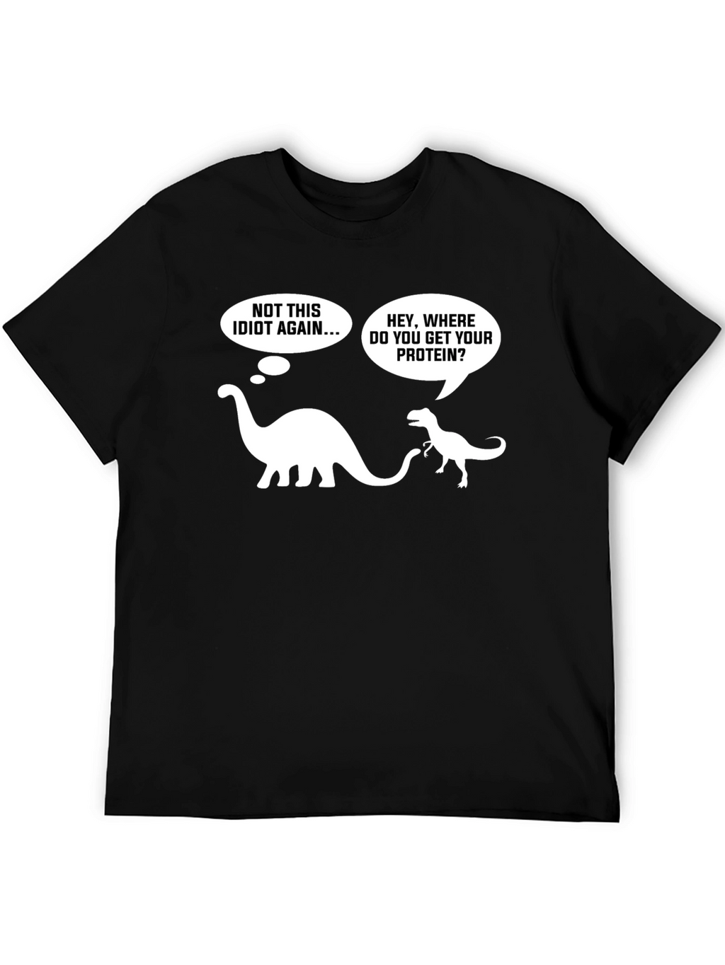 Dino Protein T-Shirt - Vegan Humor