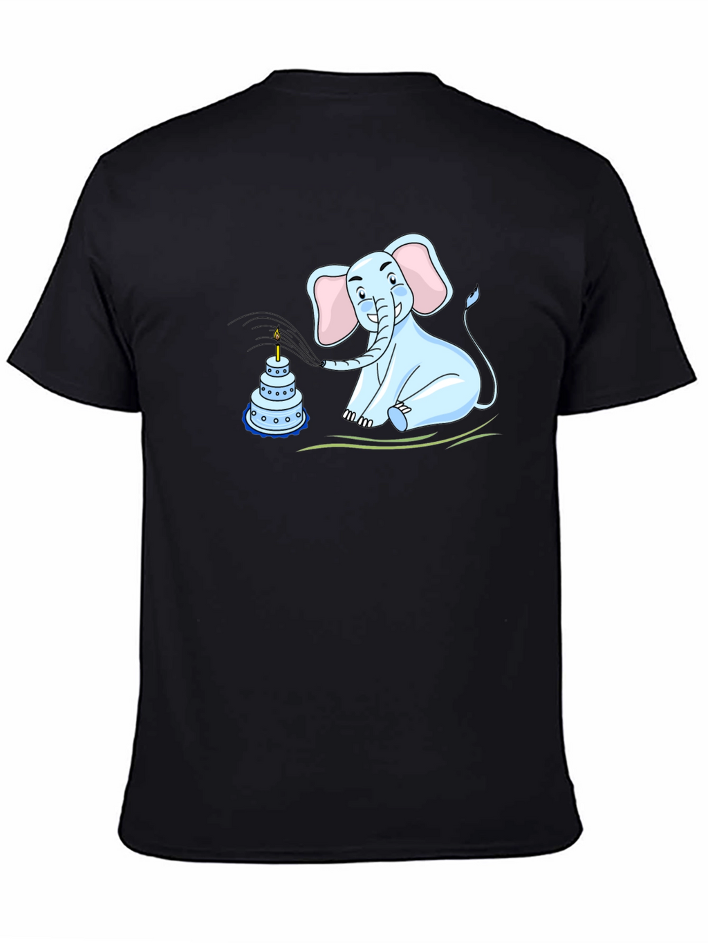 Elephant Birthday Cake T-Shirt