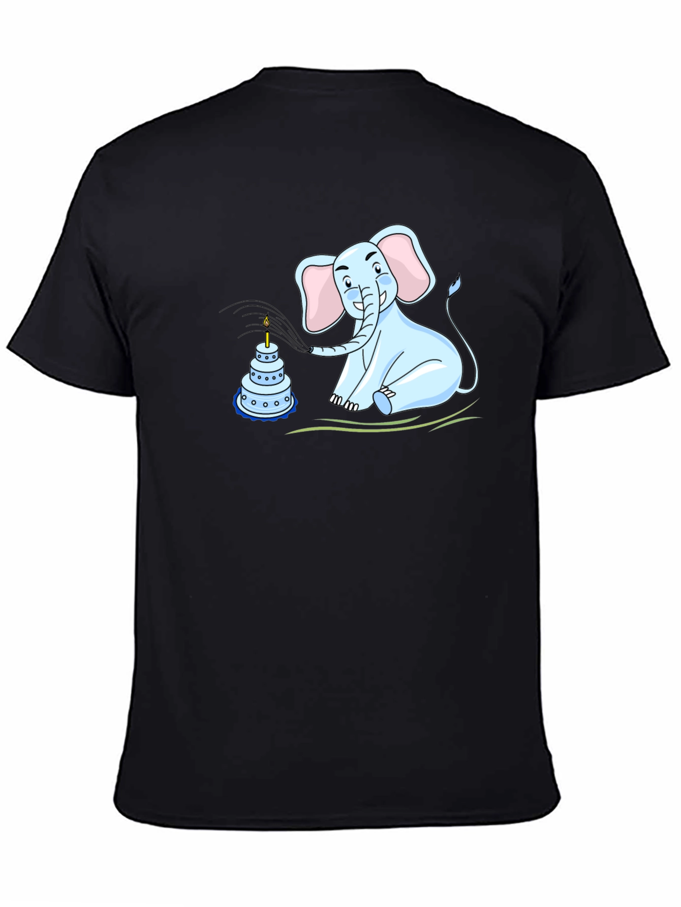 Elephant Birthday Cake T-Shirt